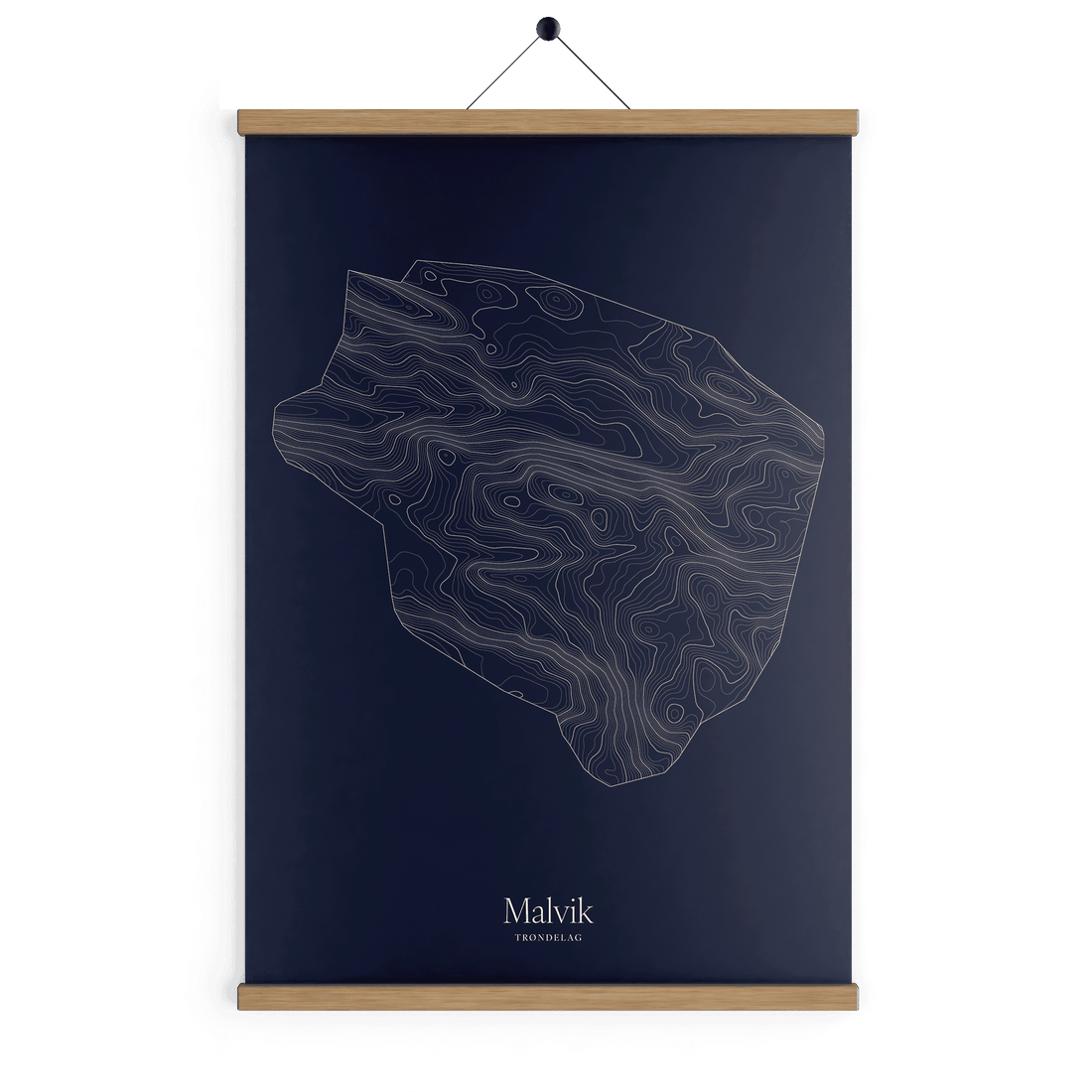 Malvik kotekart - Vinternatt
