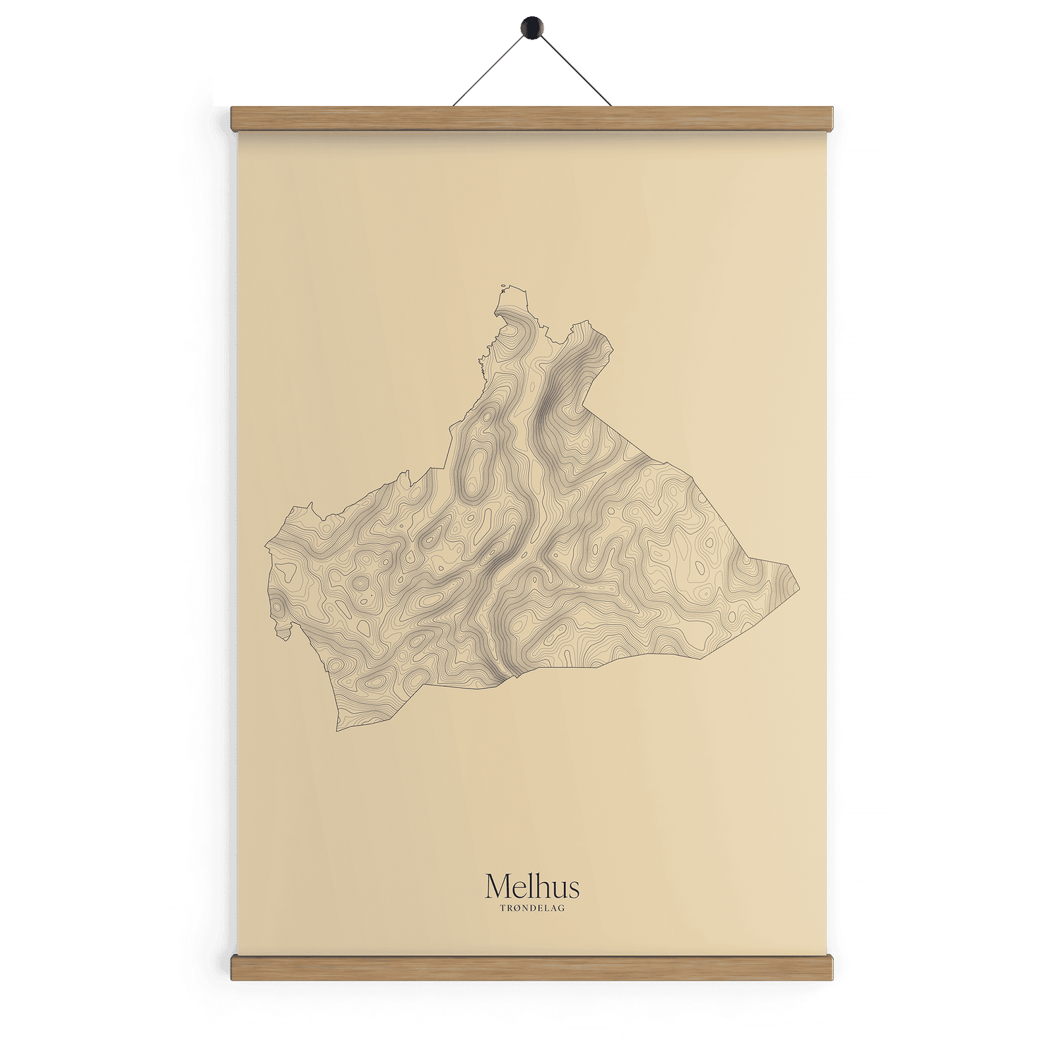 Melhus kotekart - Sandstein