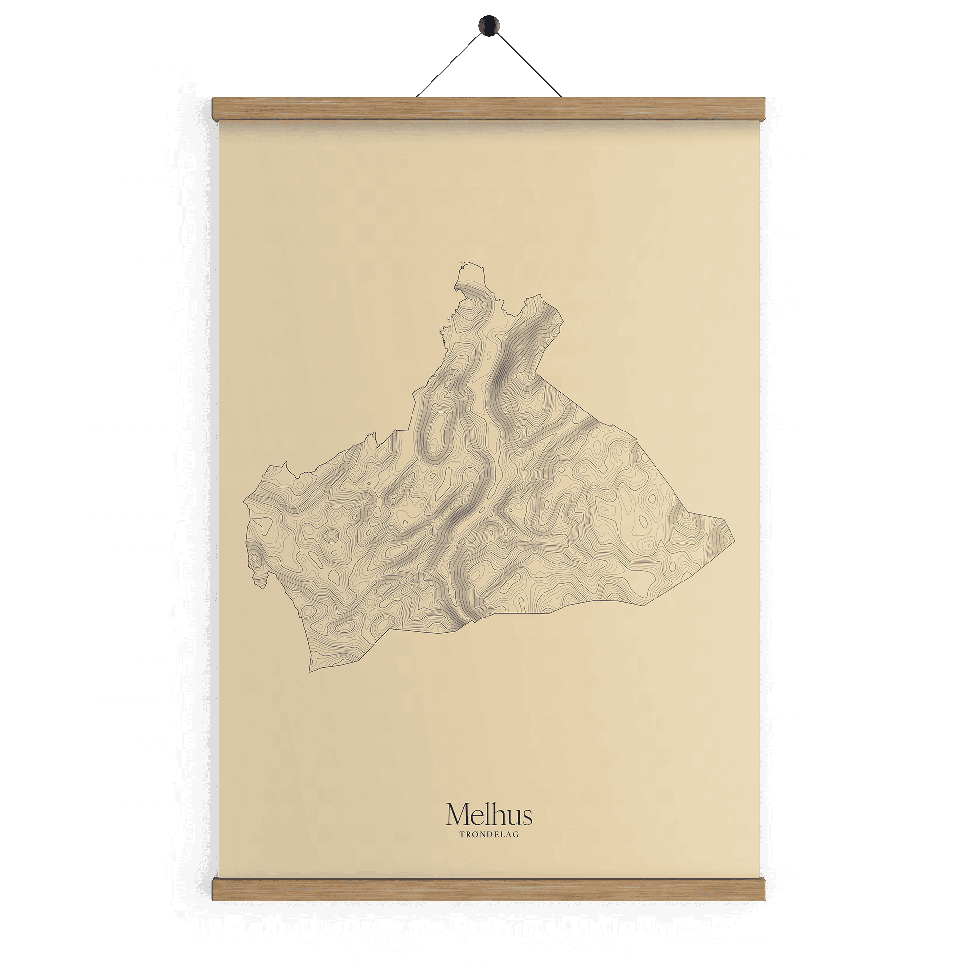 Melhus kotekart - Sandstein