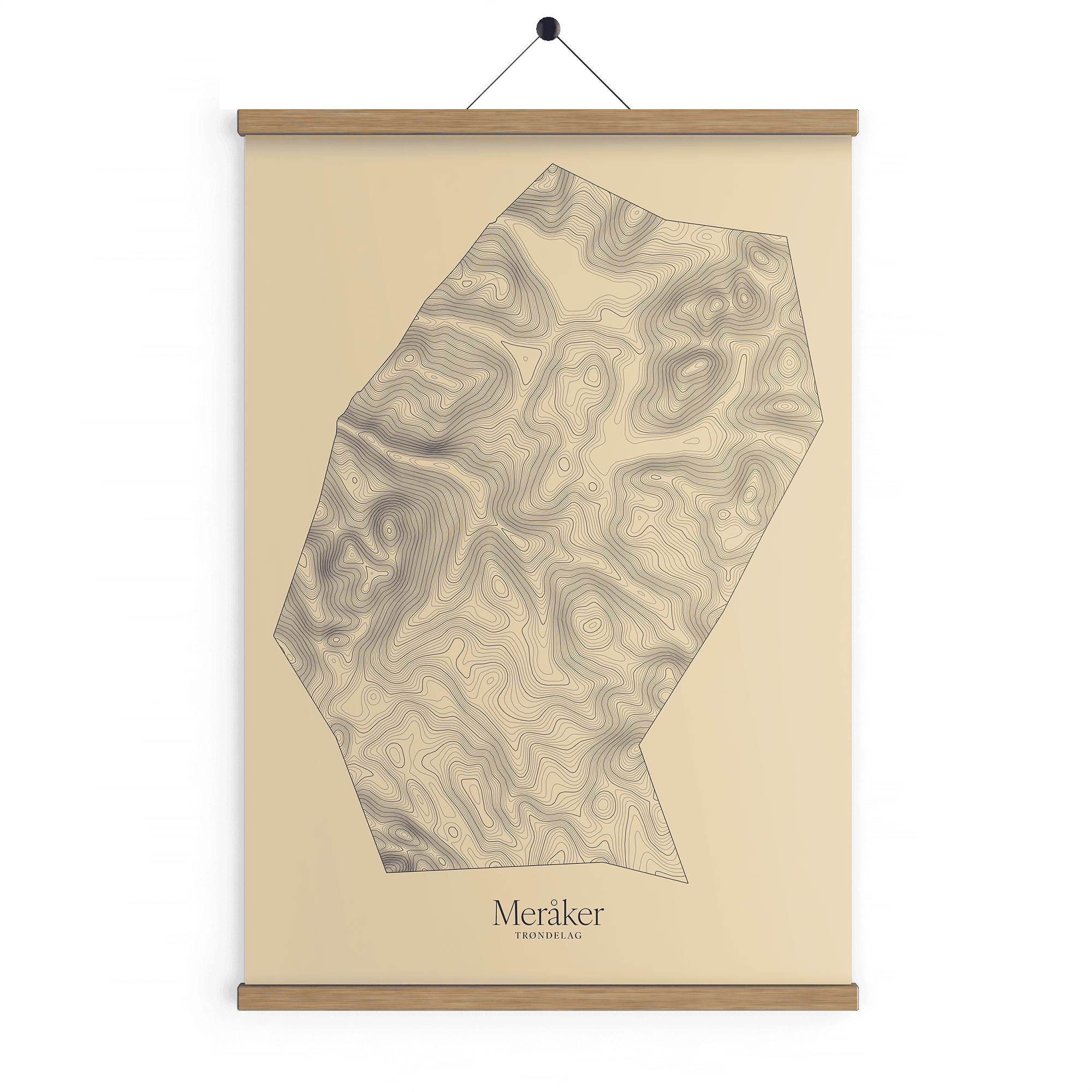 Meråker kotekart - Sandstein