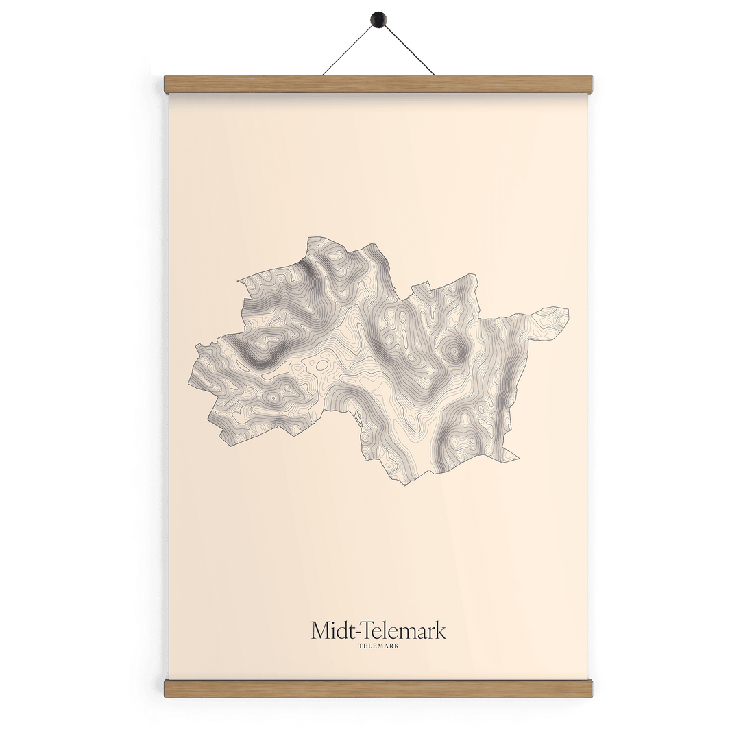 Midt-Telemark kotekart - Bomull