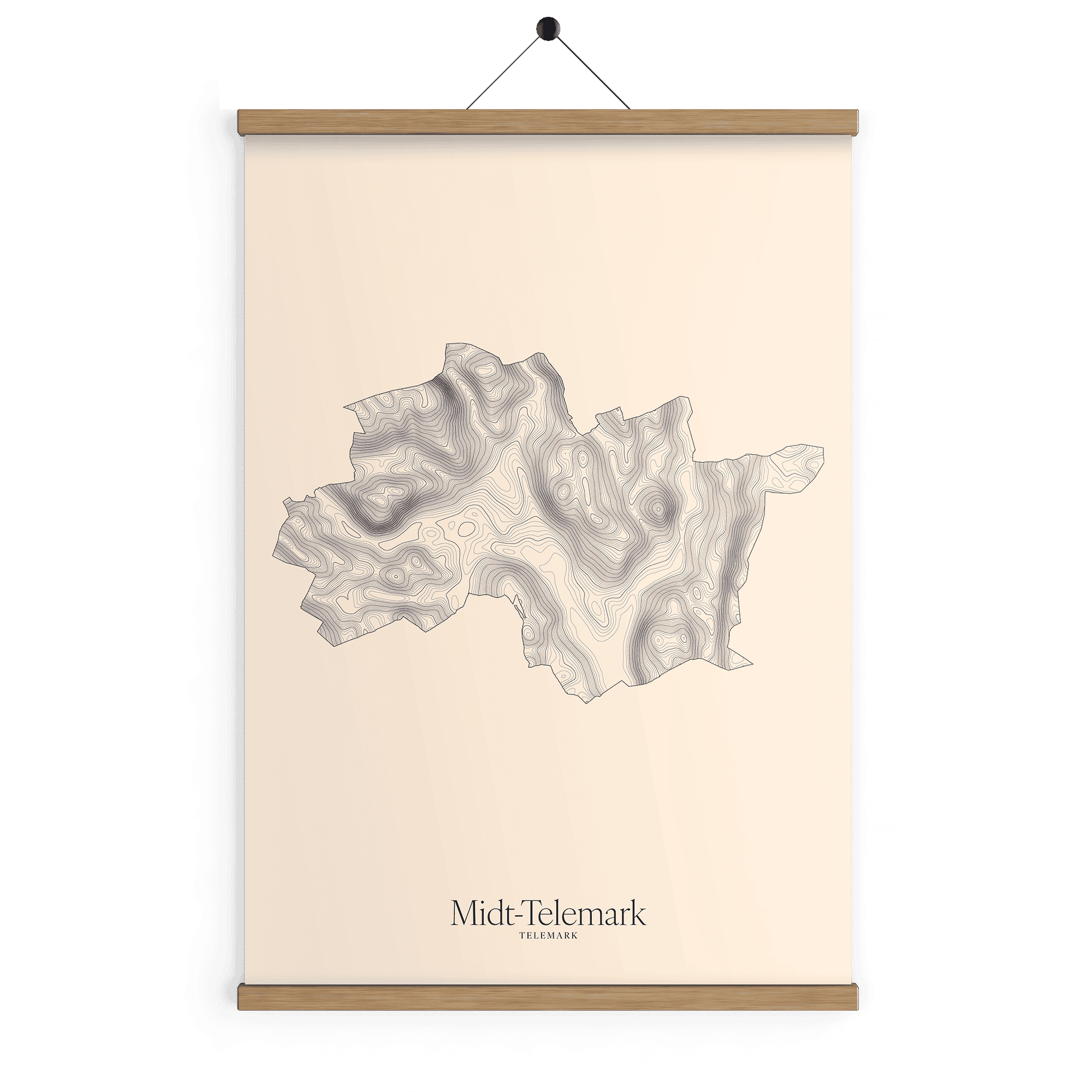 Midt-Telemark kotekart - Bomull