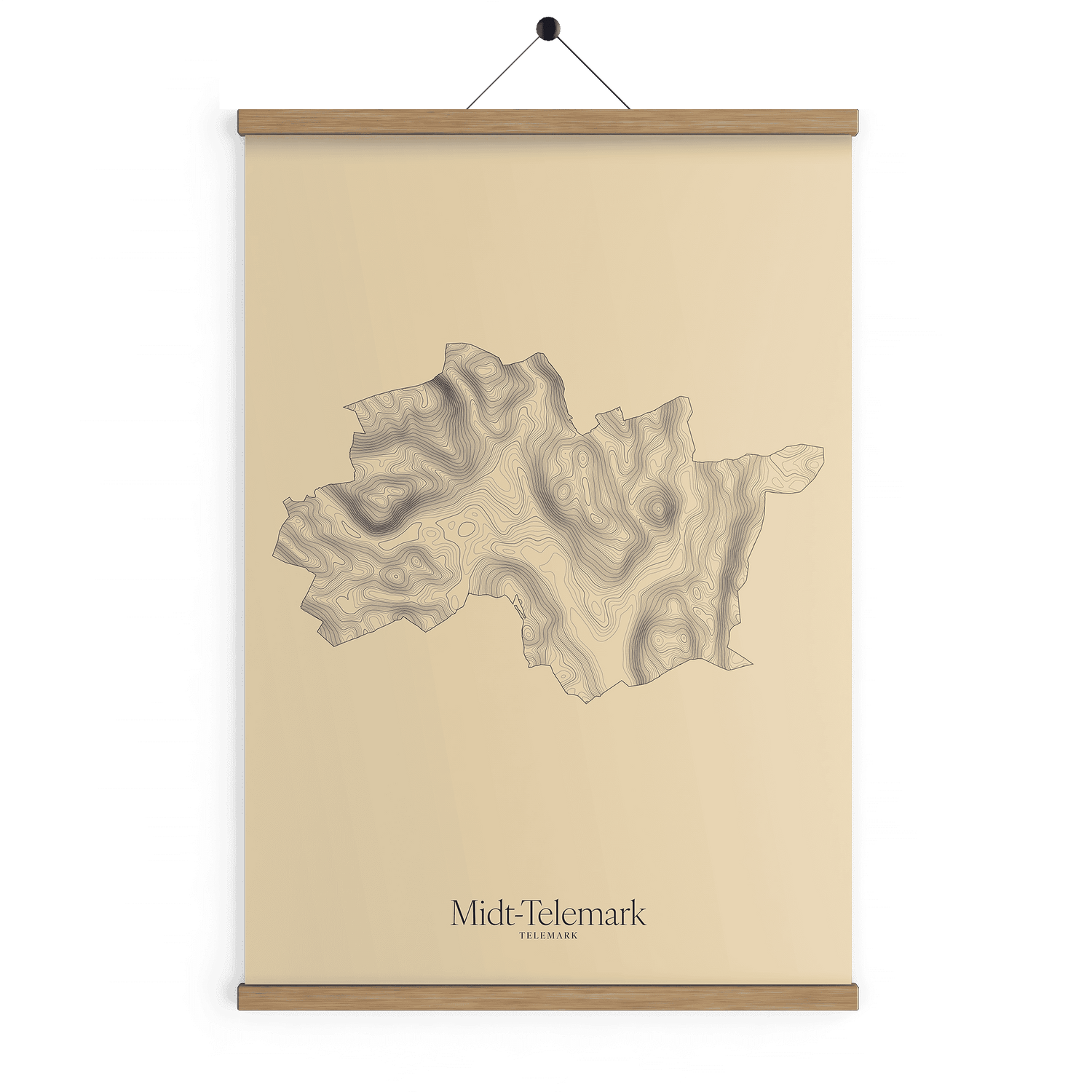 Midt-Telemark kotekart - Sandstein