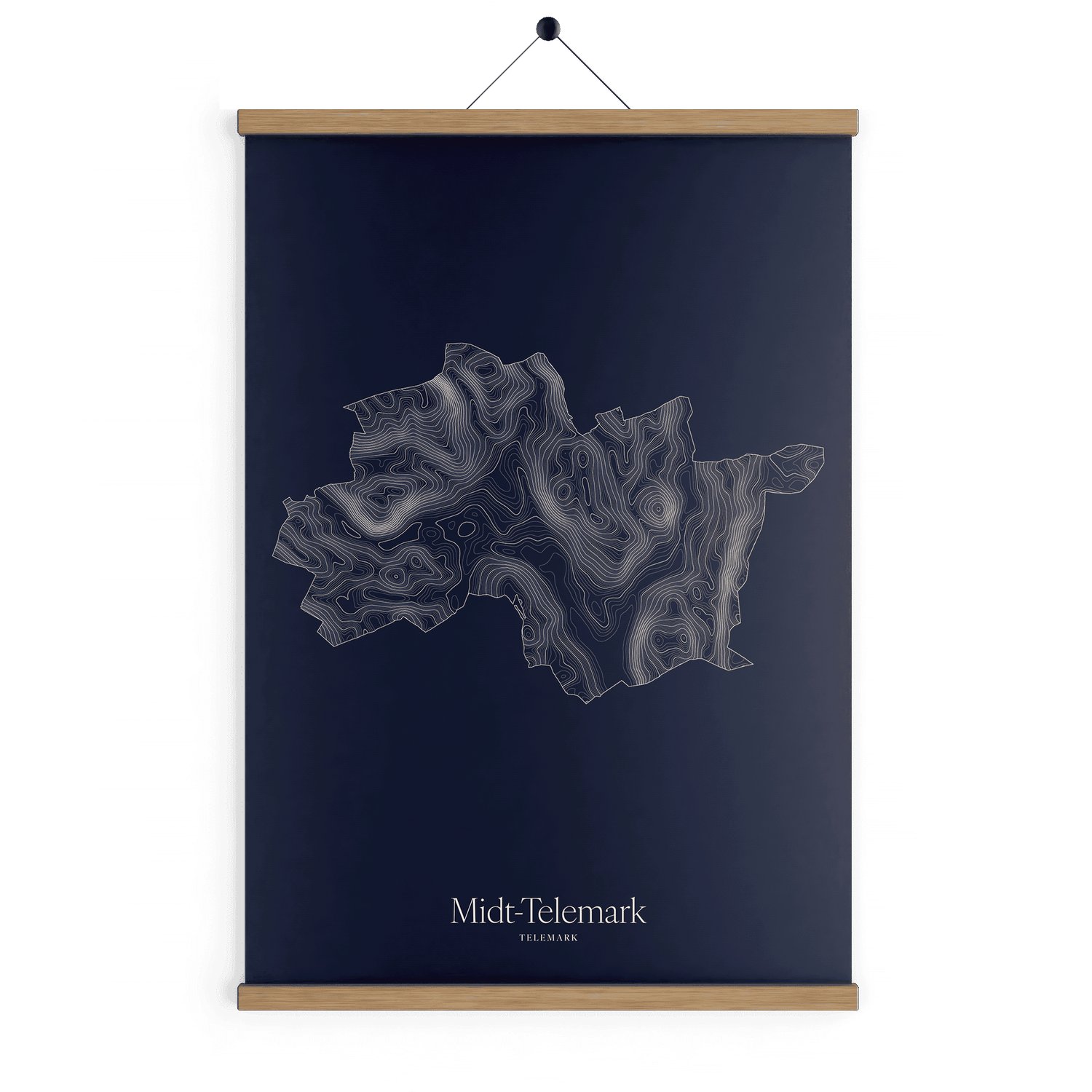 Midt-Telemark kotekart - Vinternatt