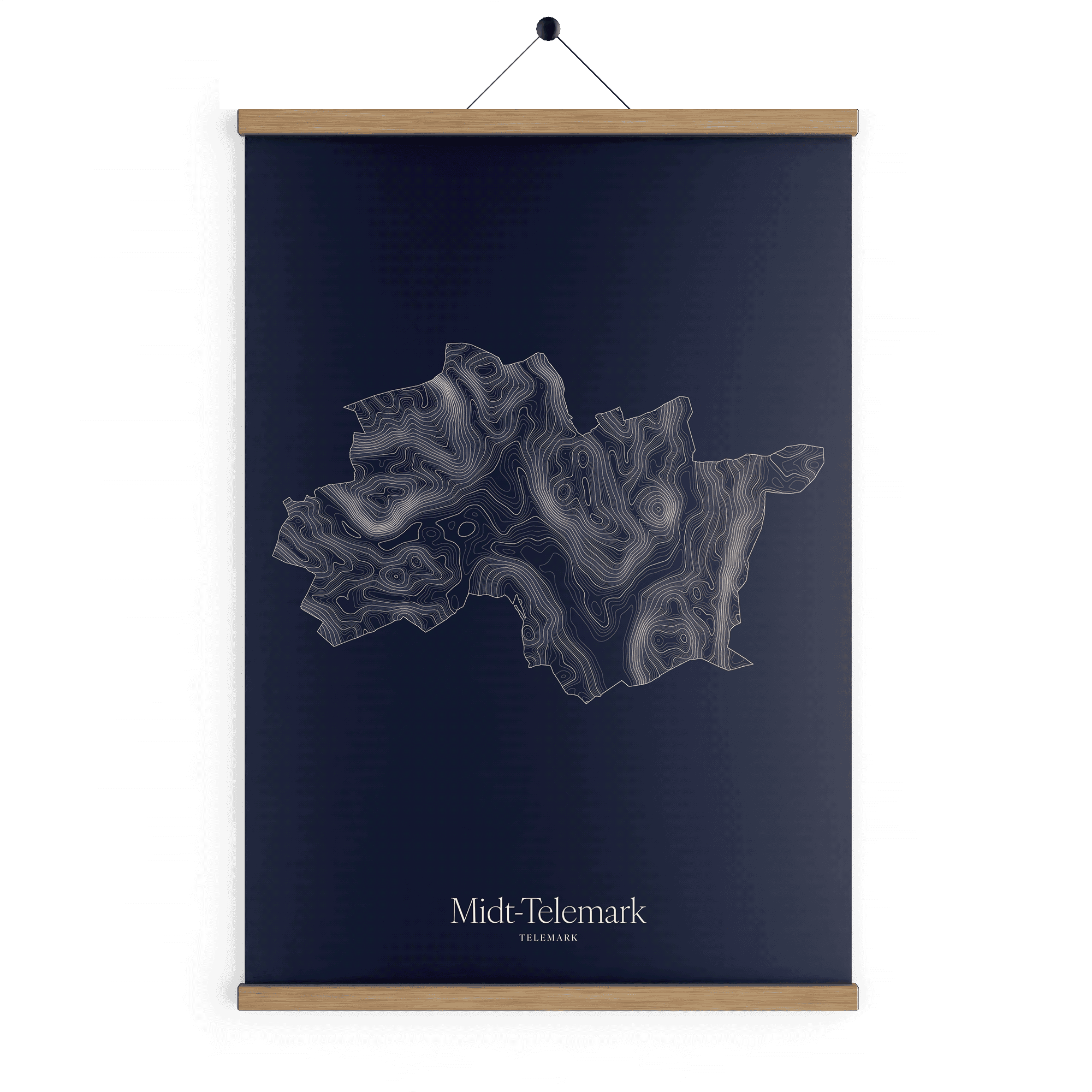 Midt-Telemark kotekart - Vinternatt