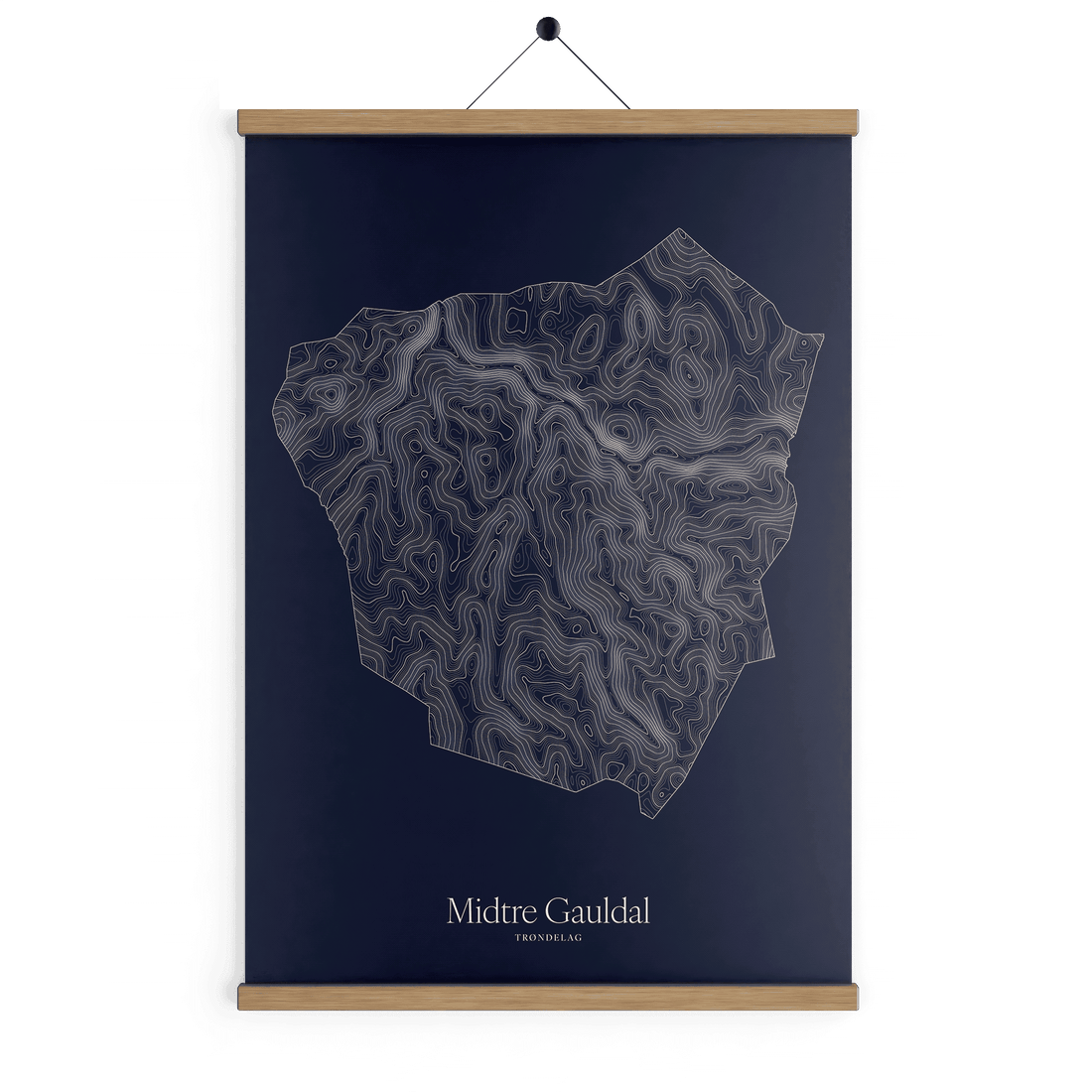 Midtre Gauldal kotekart - Vinternatt