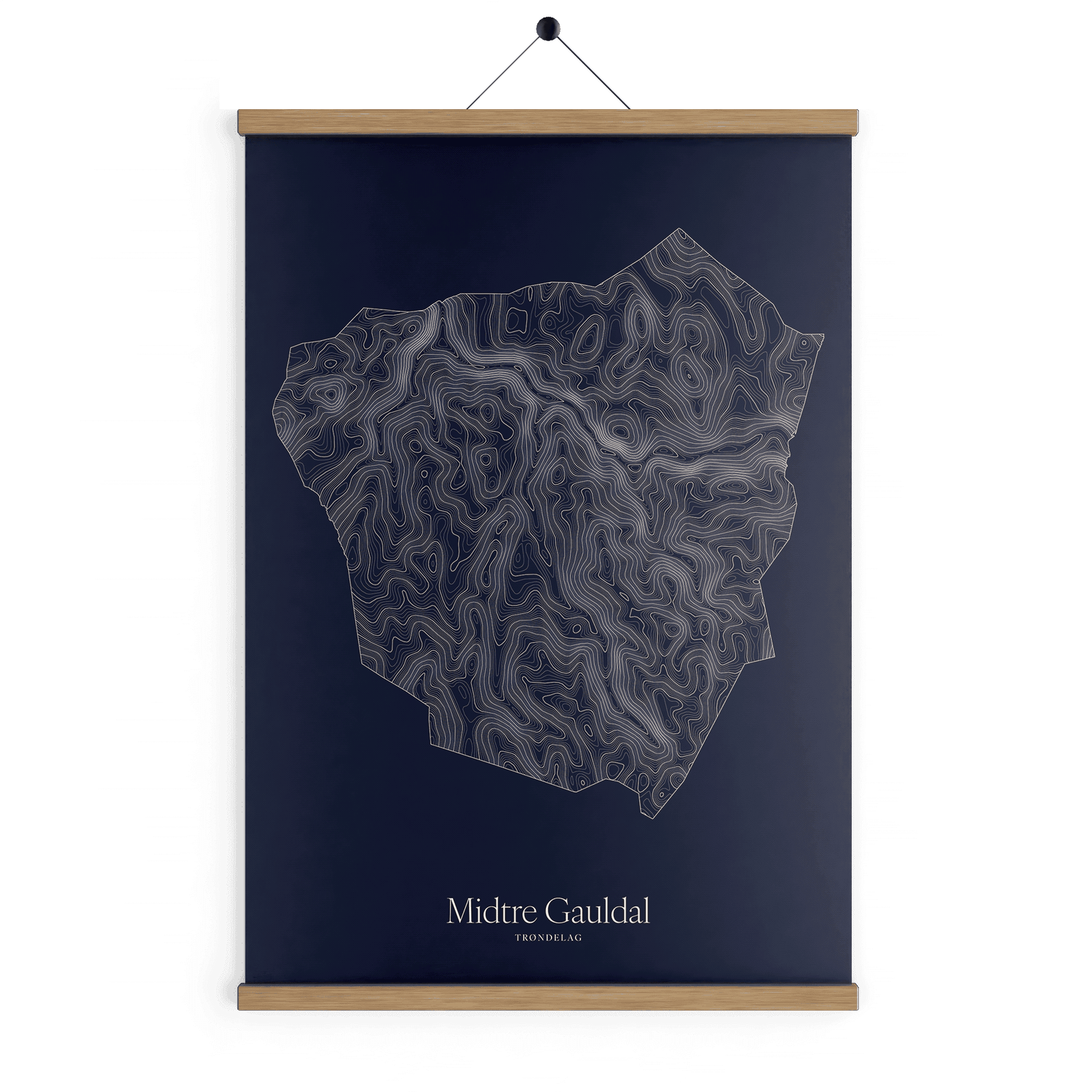 Midtre Gauldal kotekart - Vinternatt