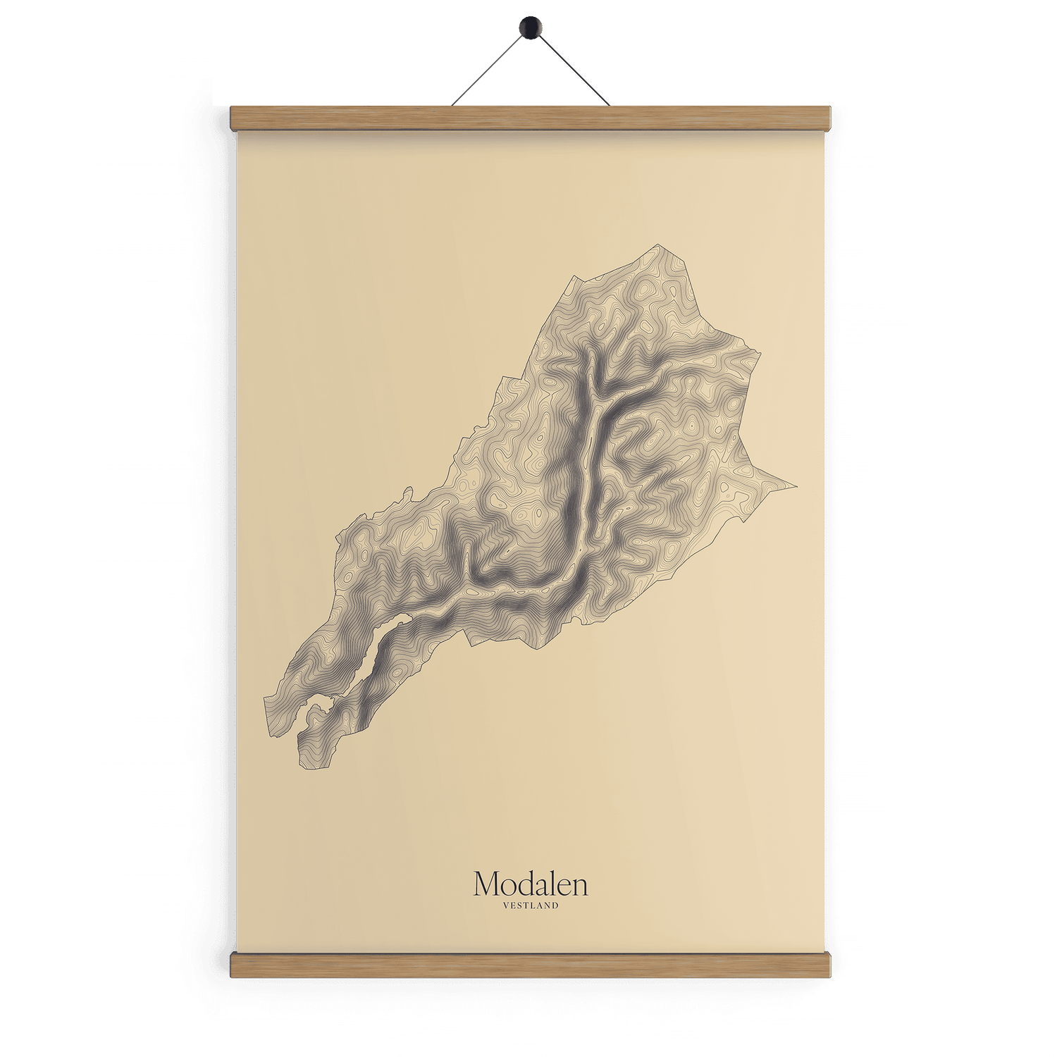 Modalen kotekart - Sandstein