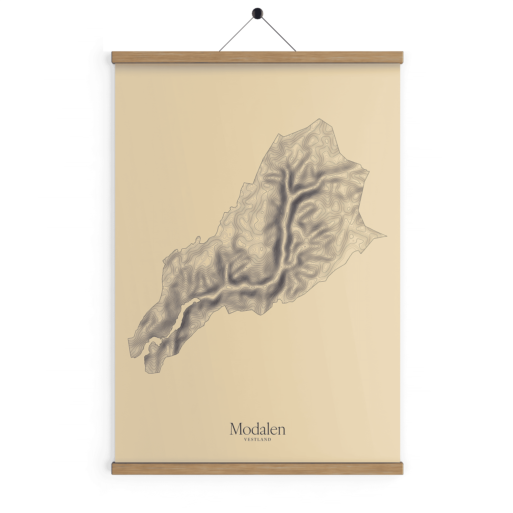 Modalen kotekart - Sandstein