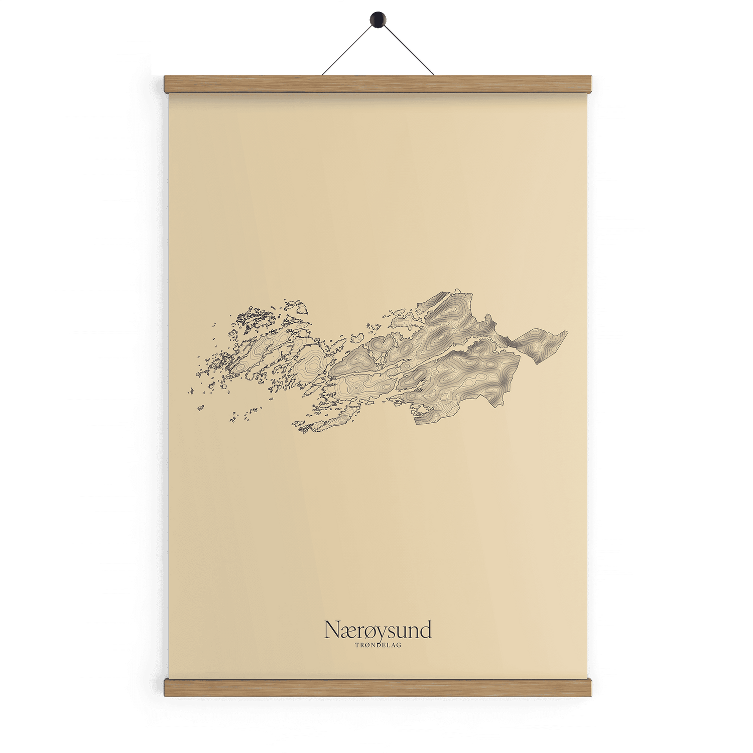 Nærøysund kotekart - Sandstein