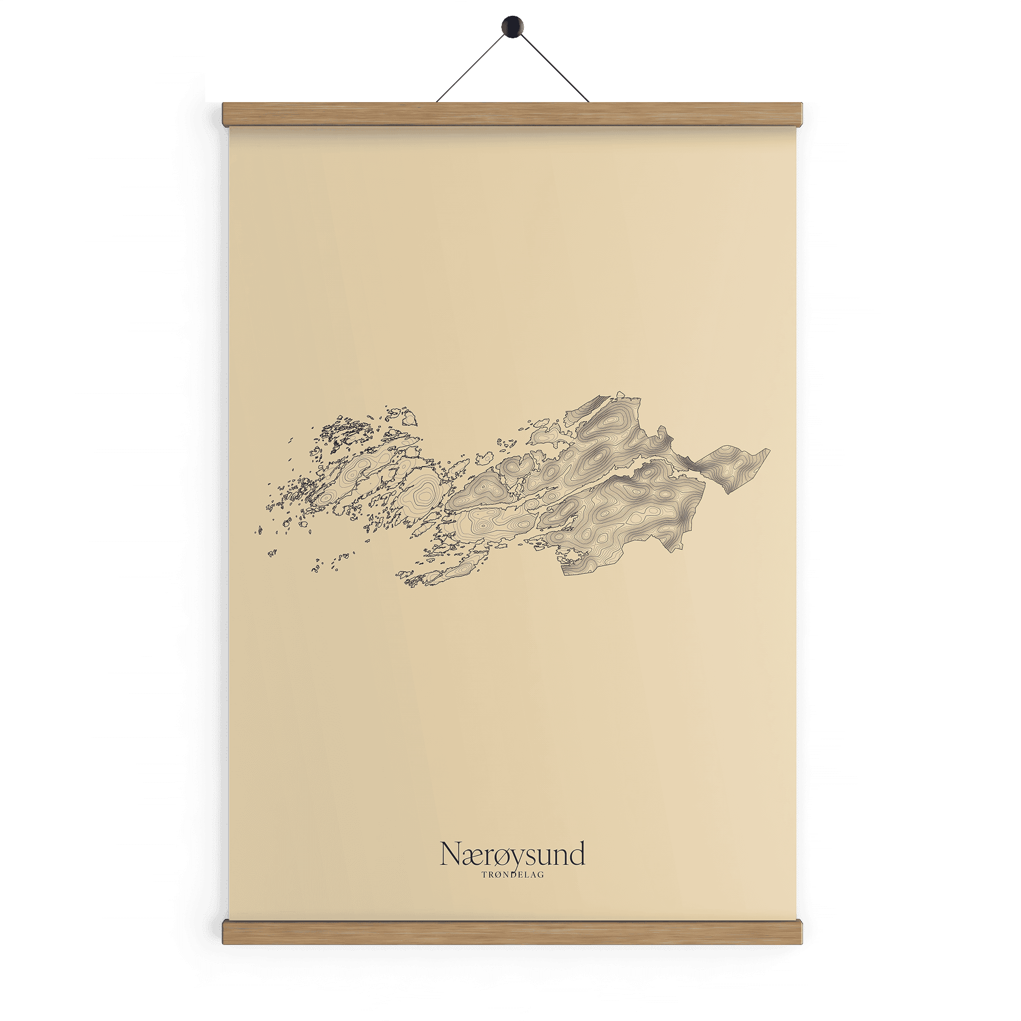 Nærøysund kotekart - Sandstein