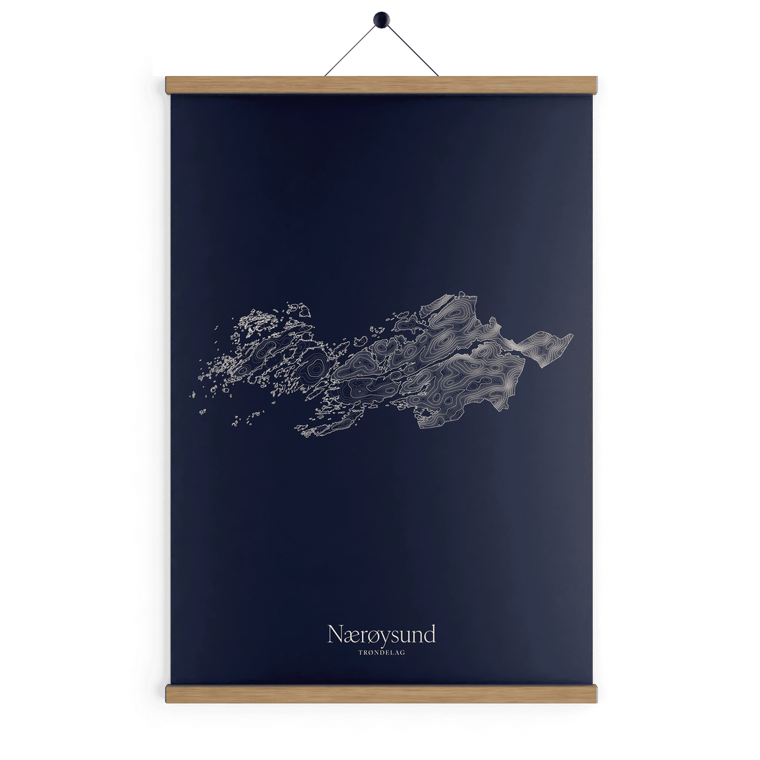 Nærøysund kotekart - Vinternatt