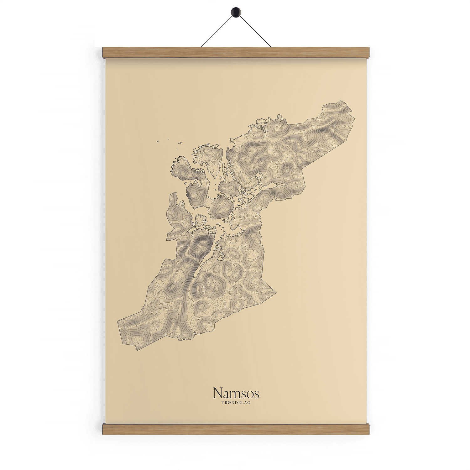 Namsos kotekart - Sandstein