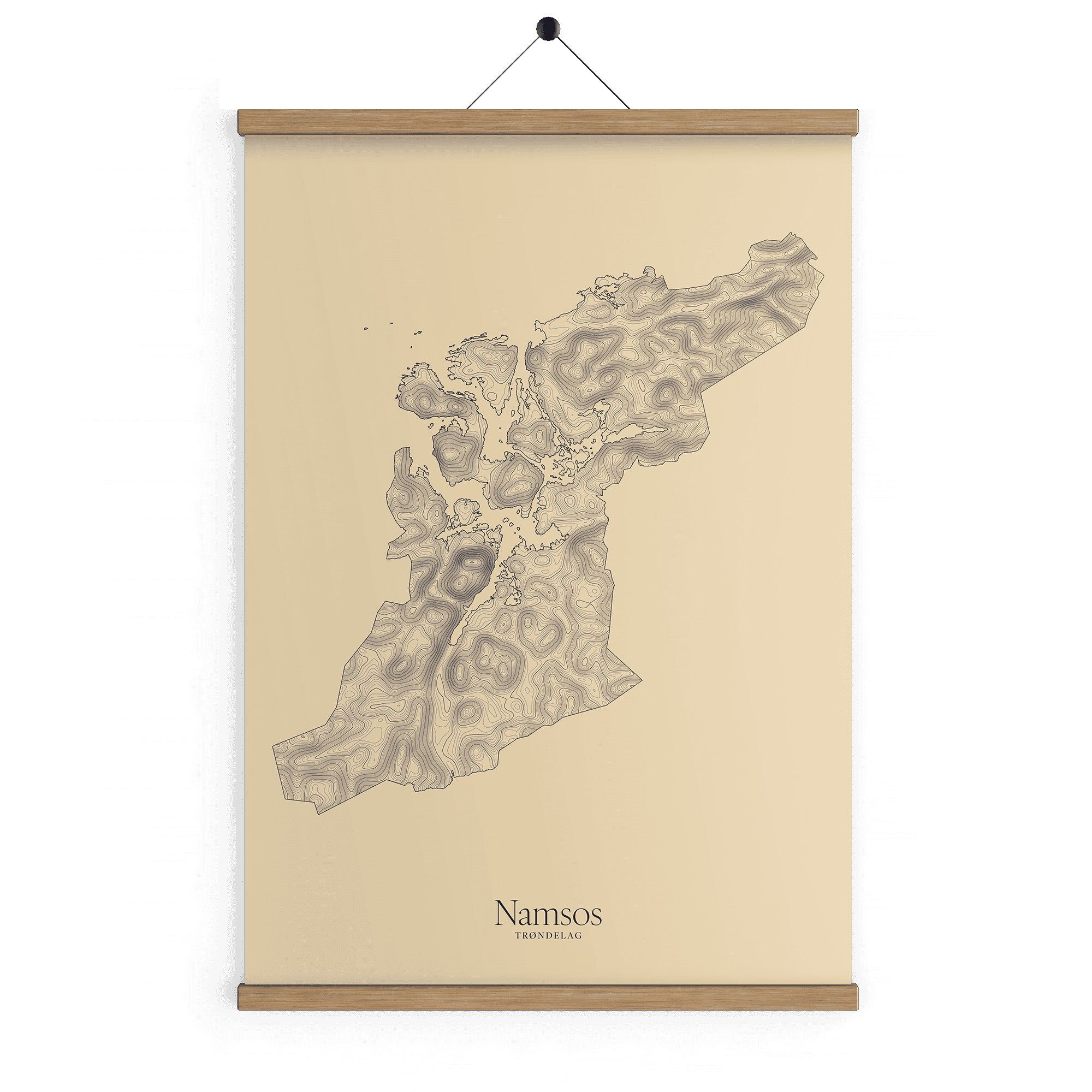Namsos kotekart - Sandstein