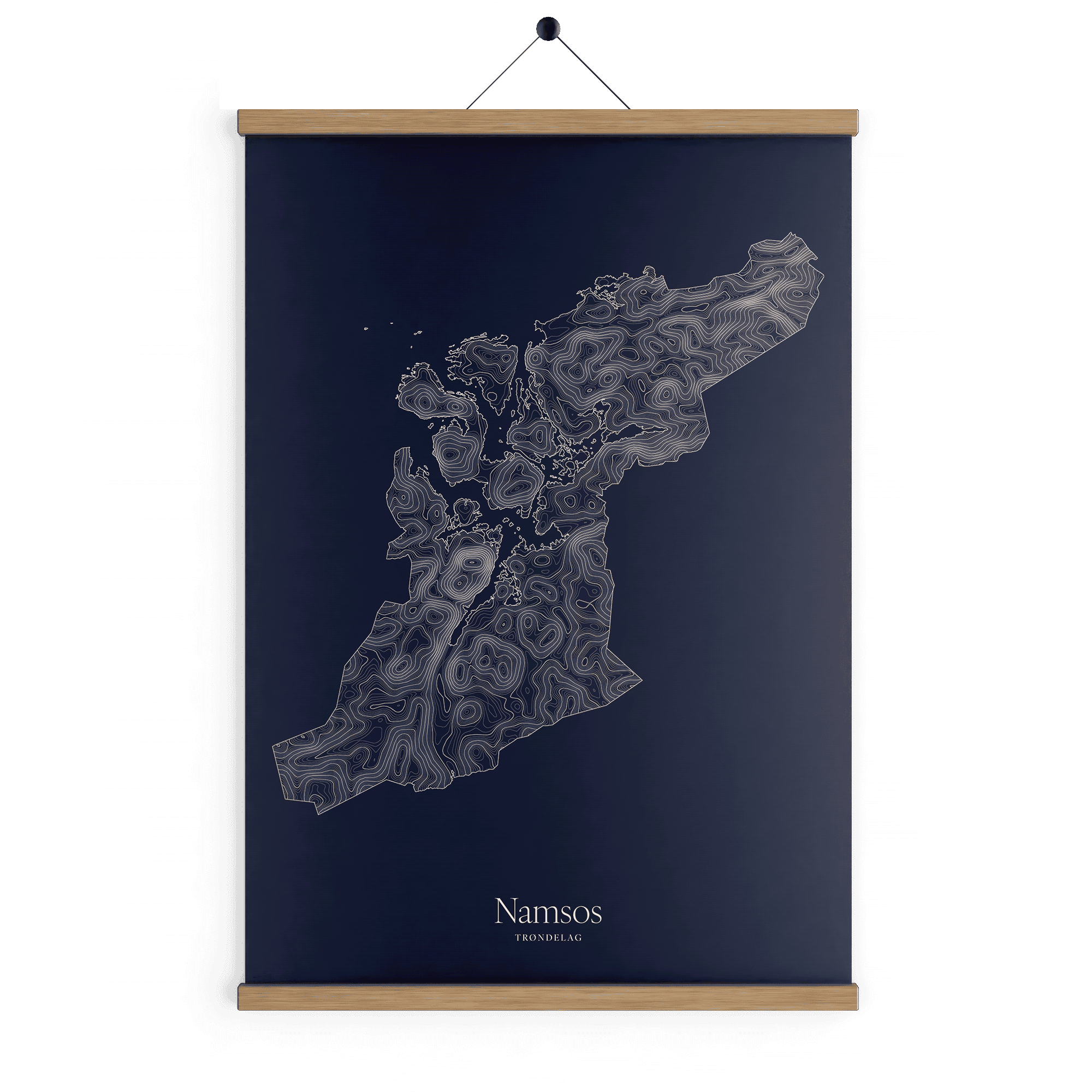 Namsos kotekart - Vinternatt