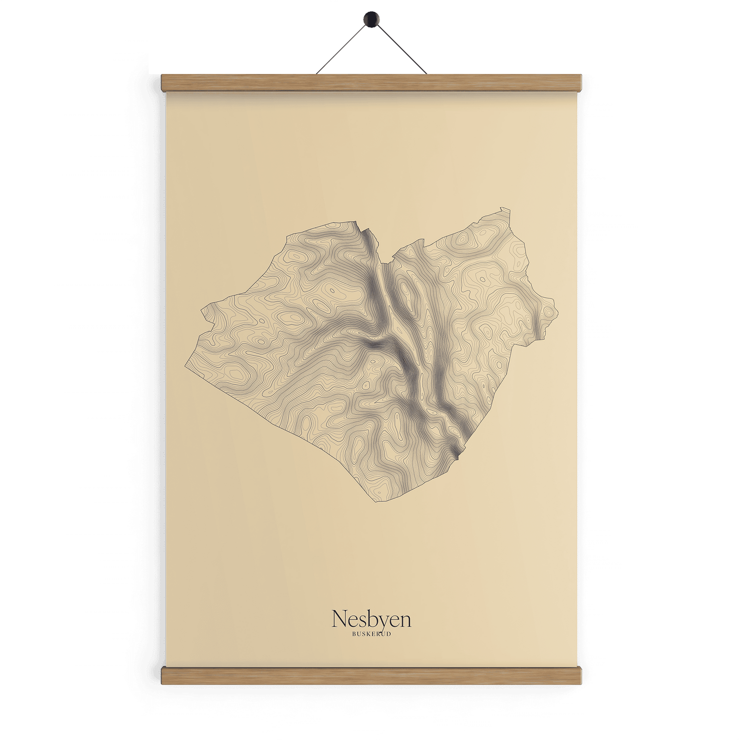 Nesbyen kotekart - Sandstein