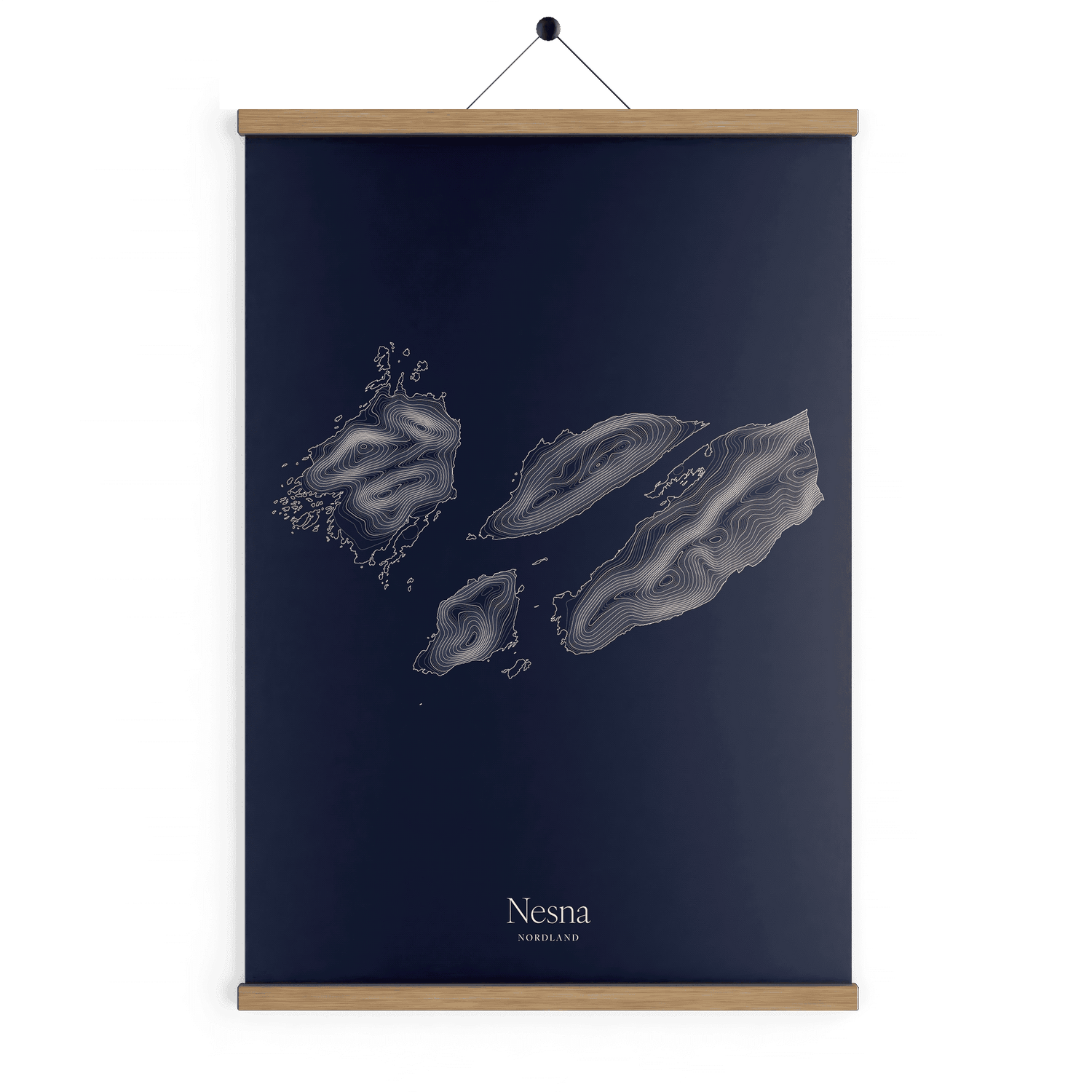 Nesna kotekart - Vinternatt