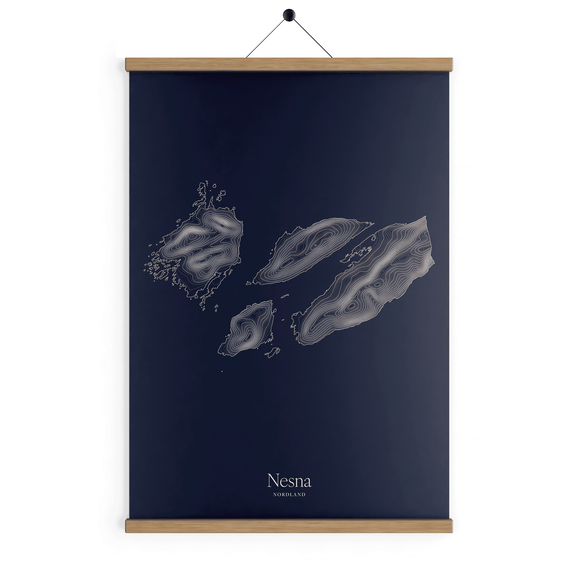 Nesna kotekart - Vinternatt