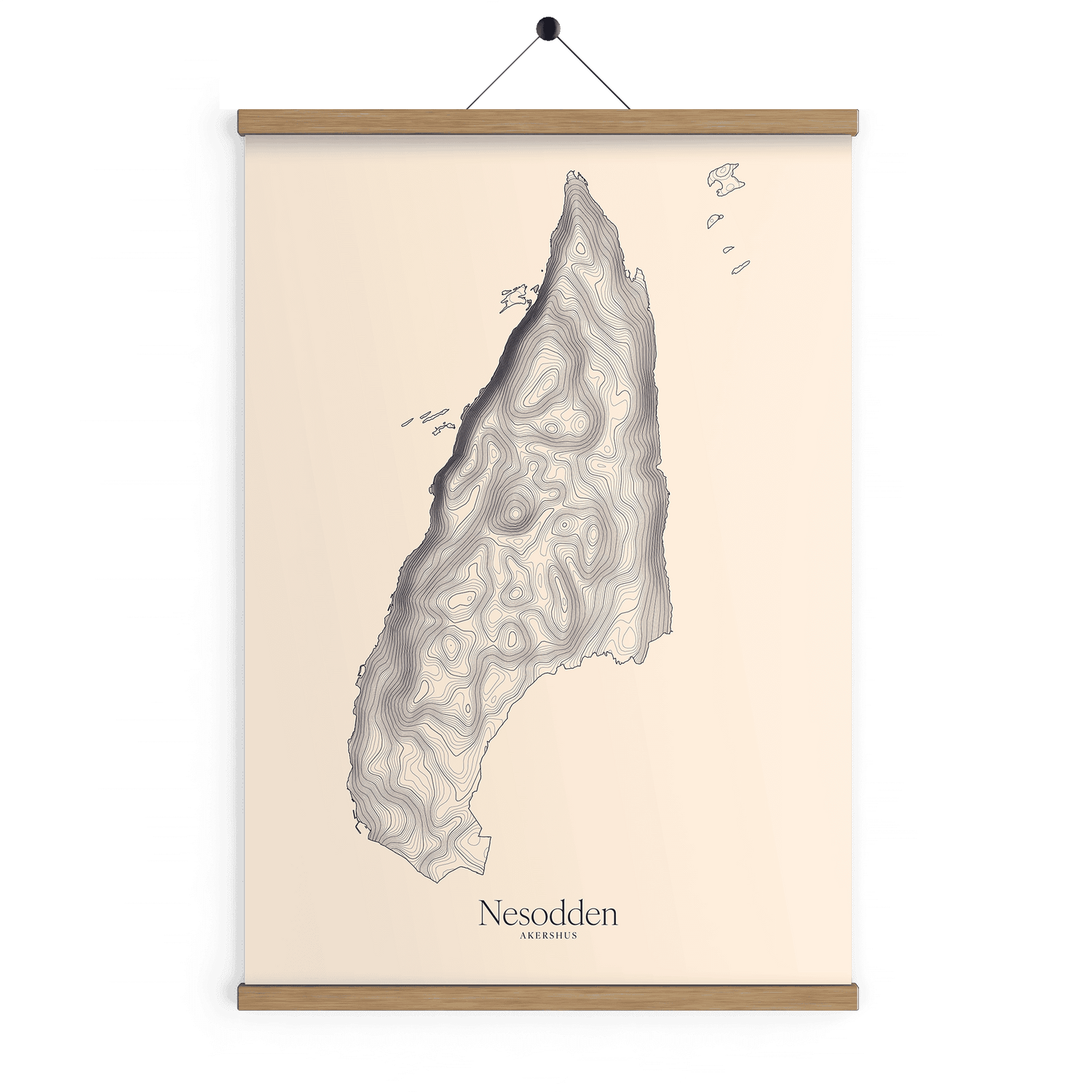 Nesodden kotekart - Bomull