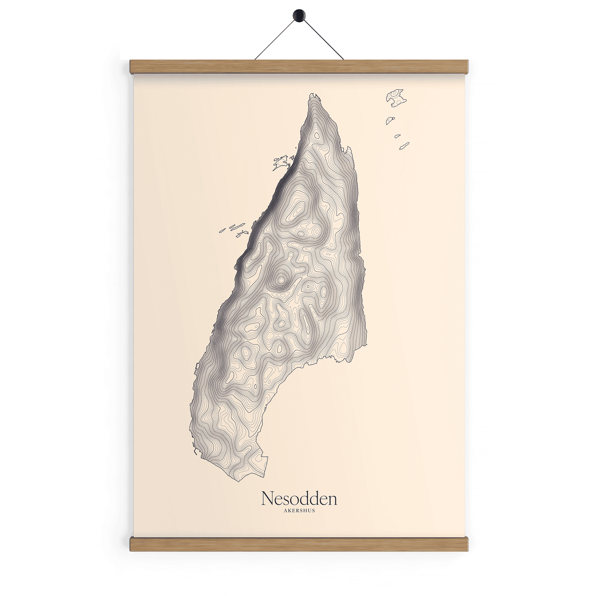 Nesodden kotekart - Bomull