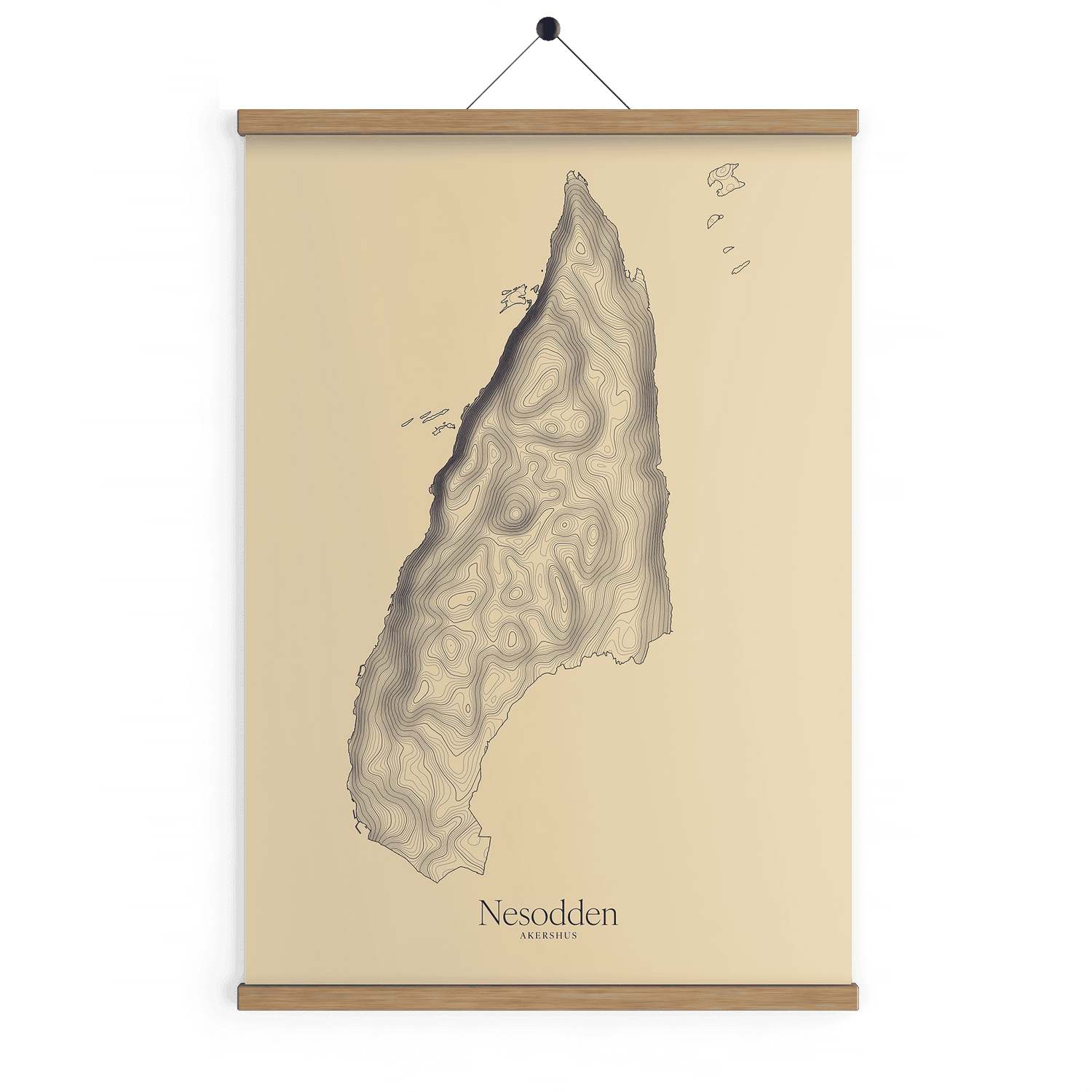 Nesodden kotekart - Sandstein