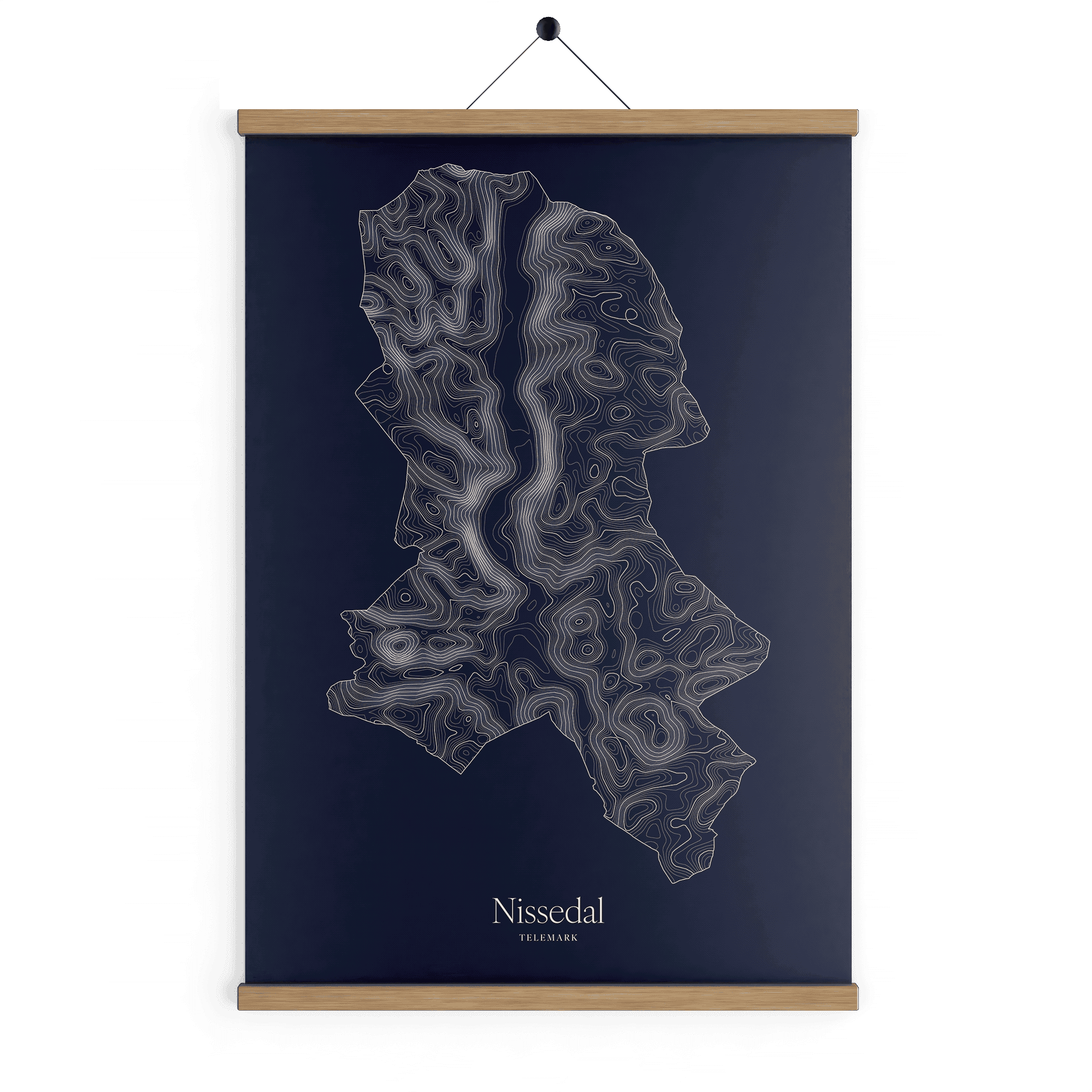 Nissedal kotekart - Vinternatt