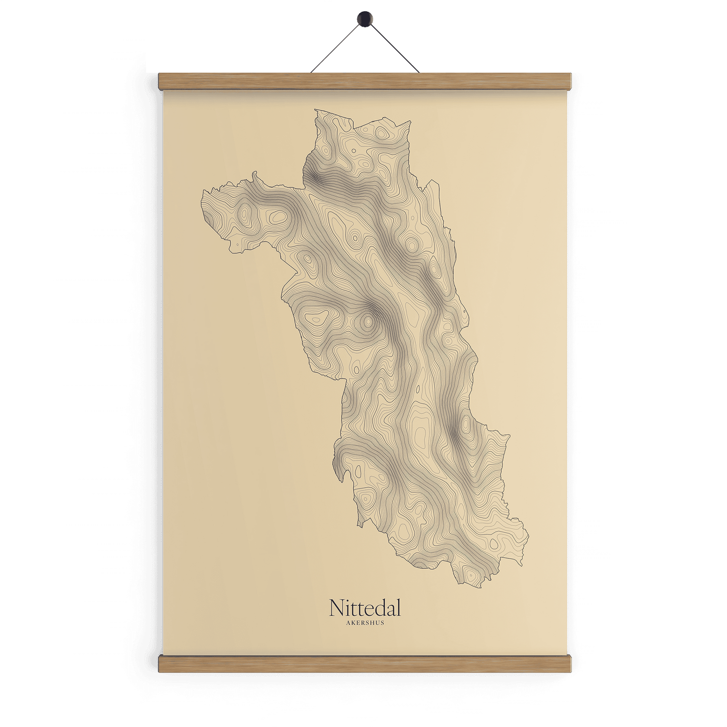 Nittedal kotekart - Sandstein