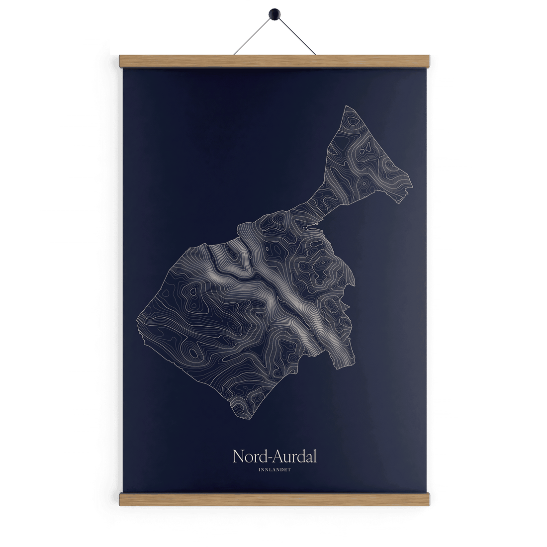 Nord-Aurdal kotekart - Vinternatt