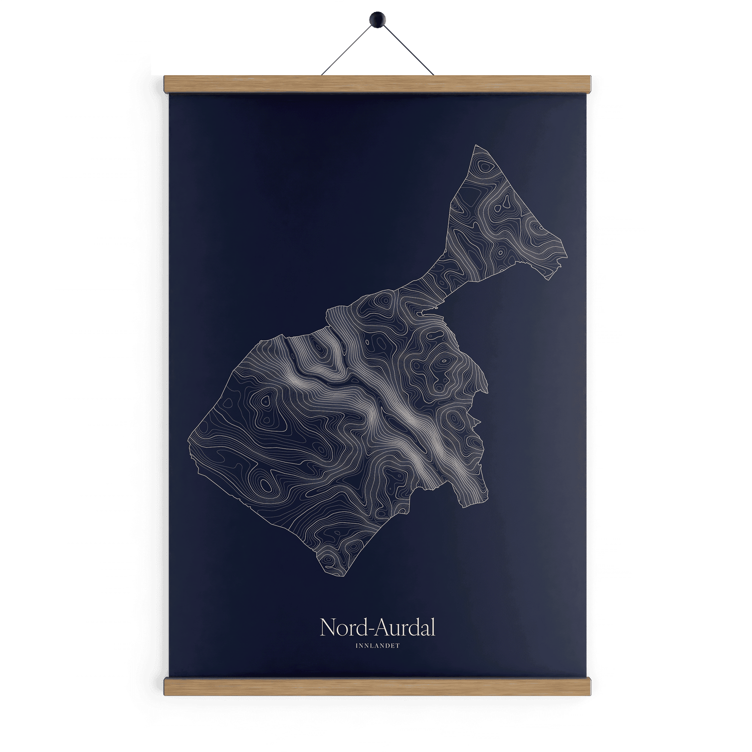 Nord-Aurdal kotekart - Vinternatt