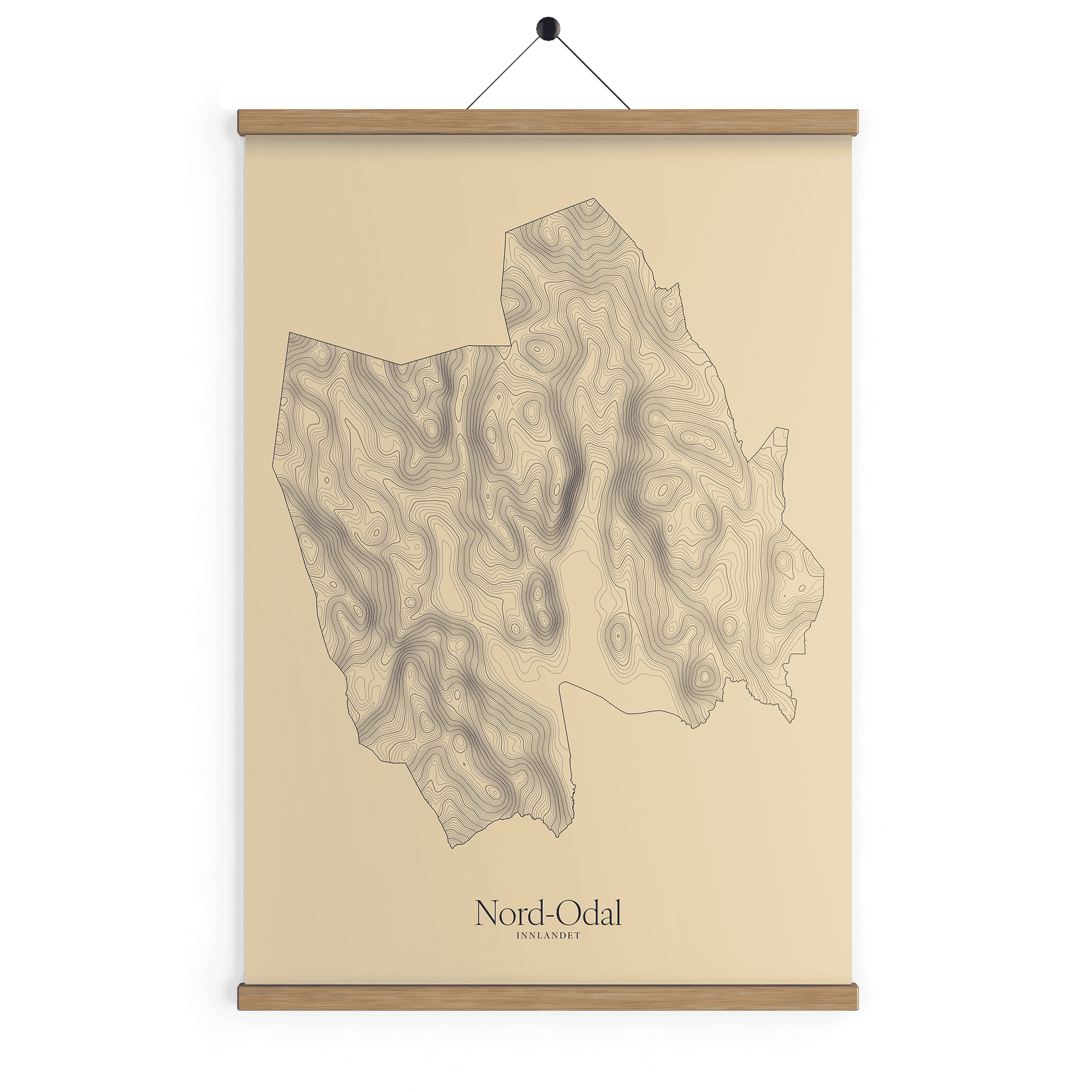 Nord-Odal kotekart - Sandstein