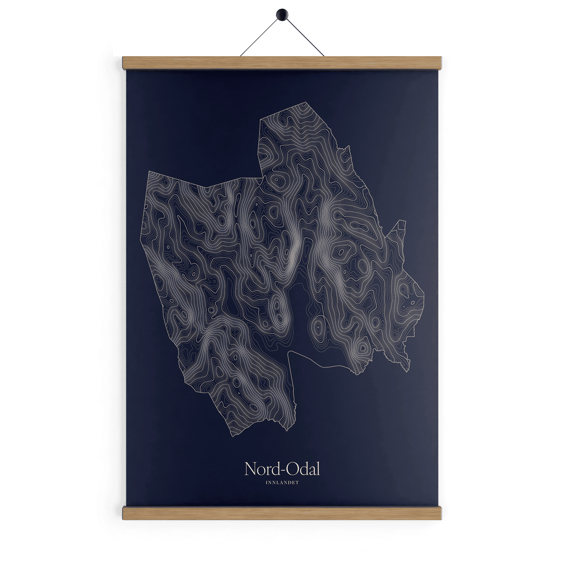 Nord-Odal kotekart - Vinternatt