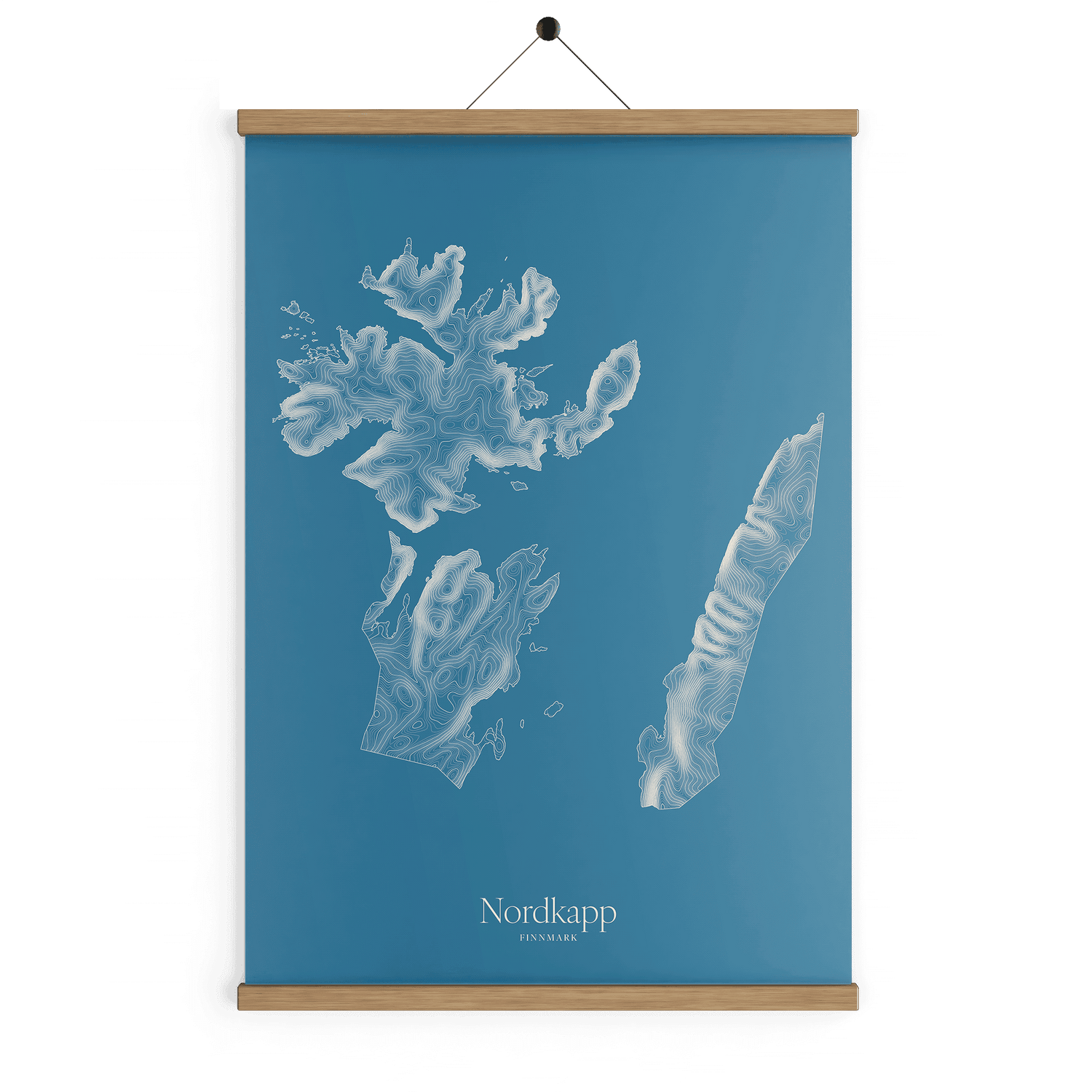 Nordkapp kotekart - Himmelblå