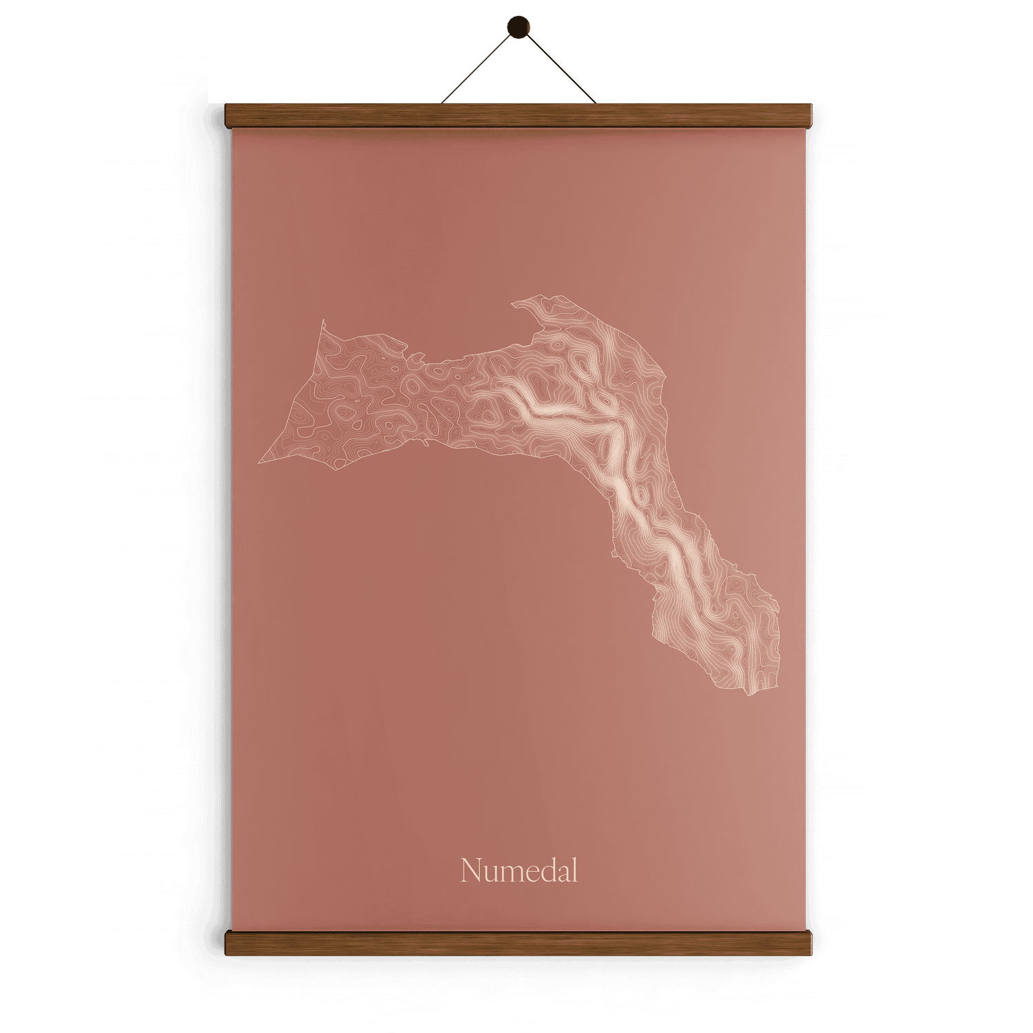 Numedal - Rustrød