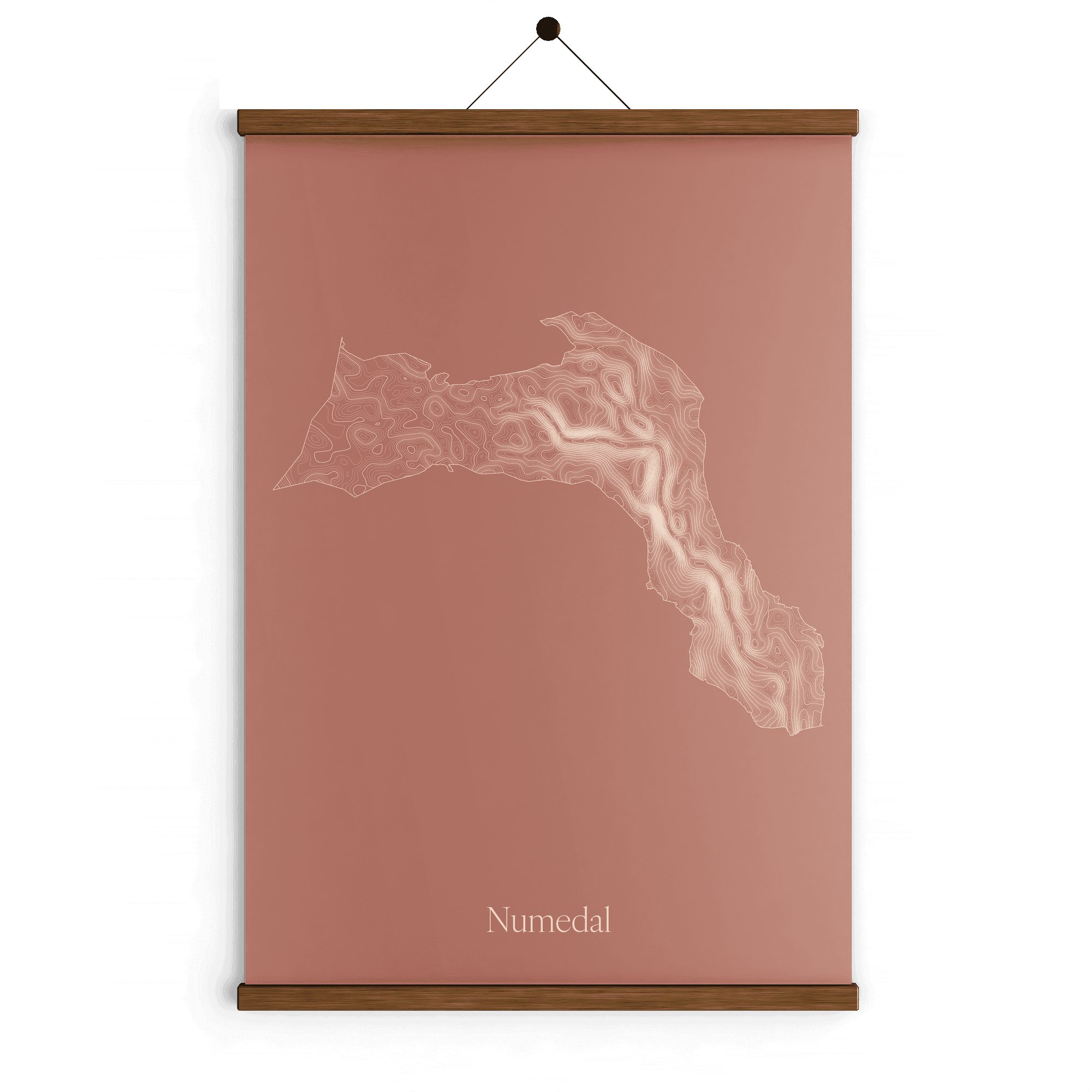 Numedal - Rustrød