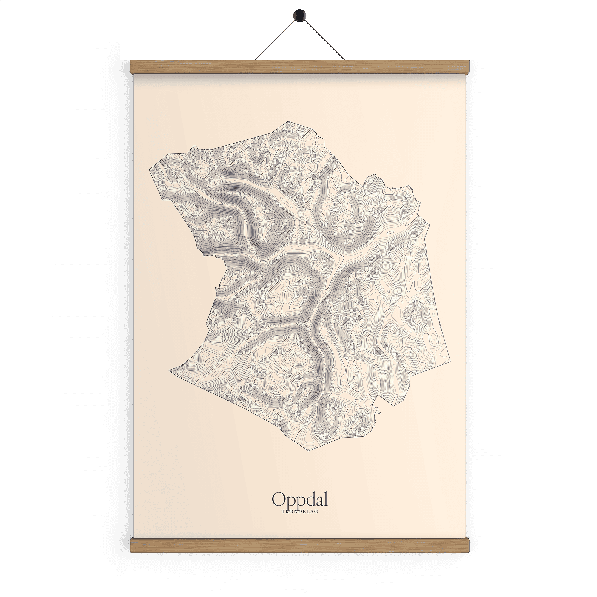 Oppdal kotekart - Bomull