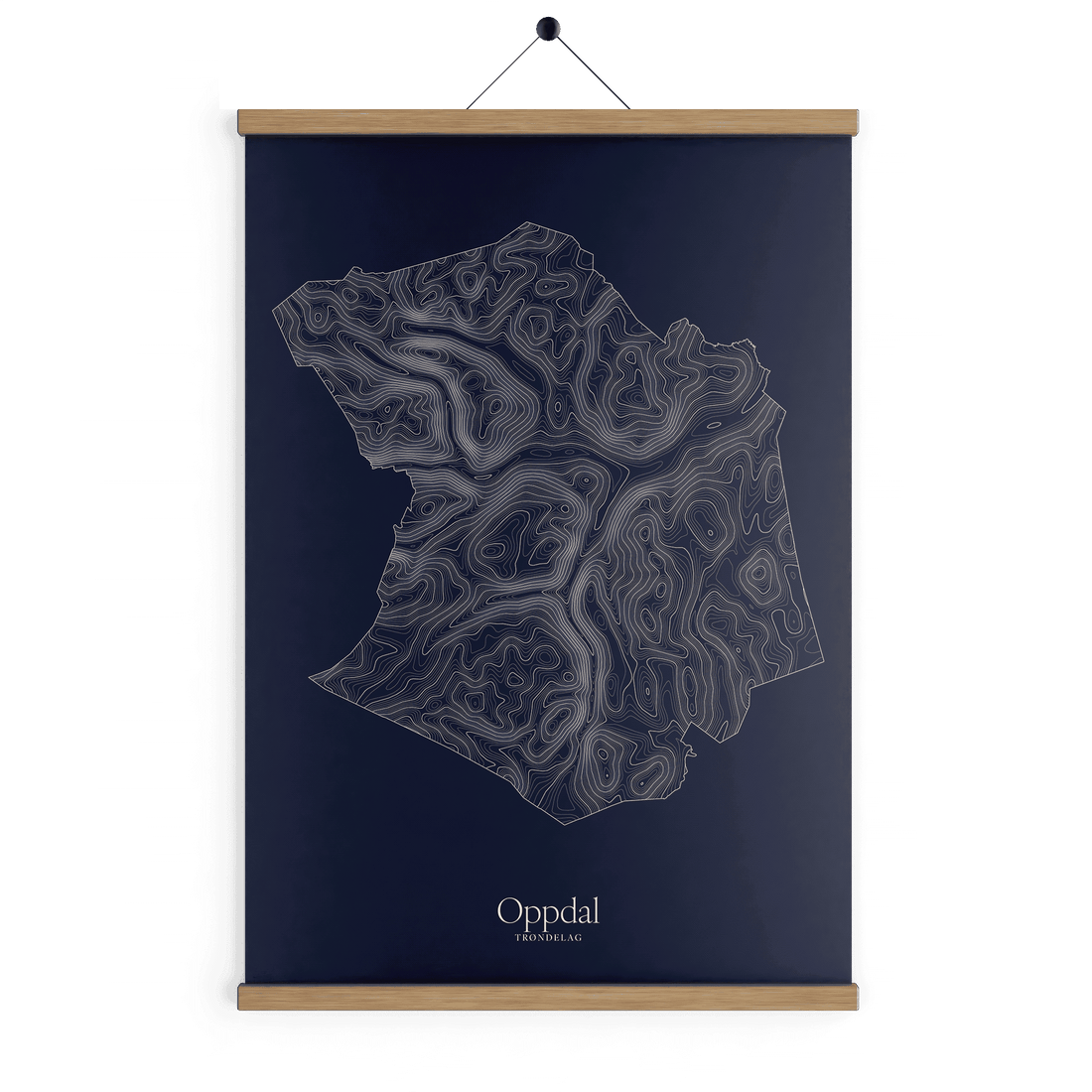 Oppdal kotekart - Vinternatt