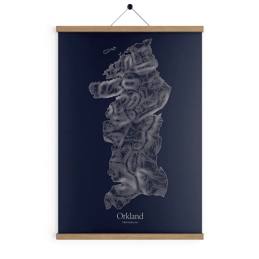 Orkland kotekart - Vinternatt