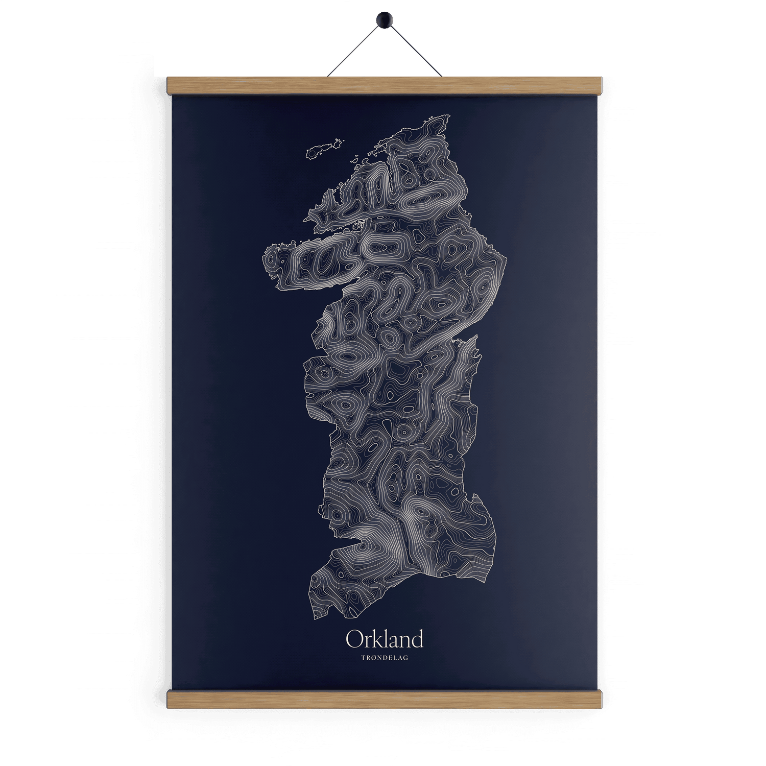 Orkland kotekart - Vinternatt