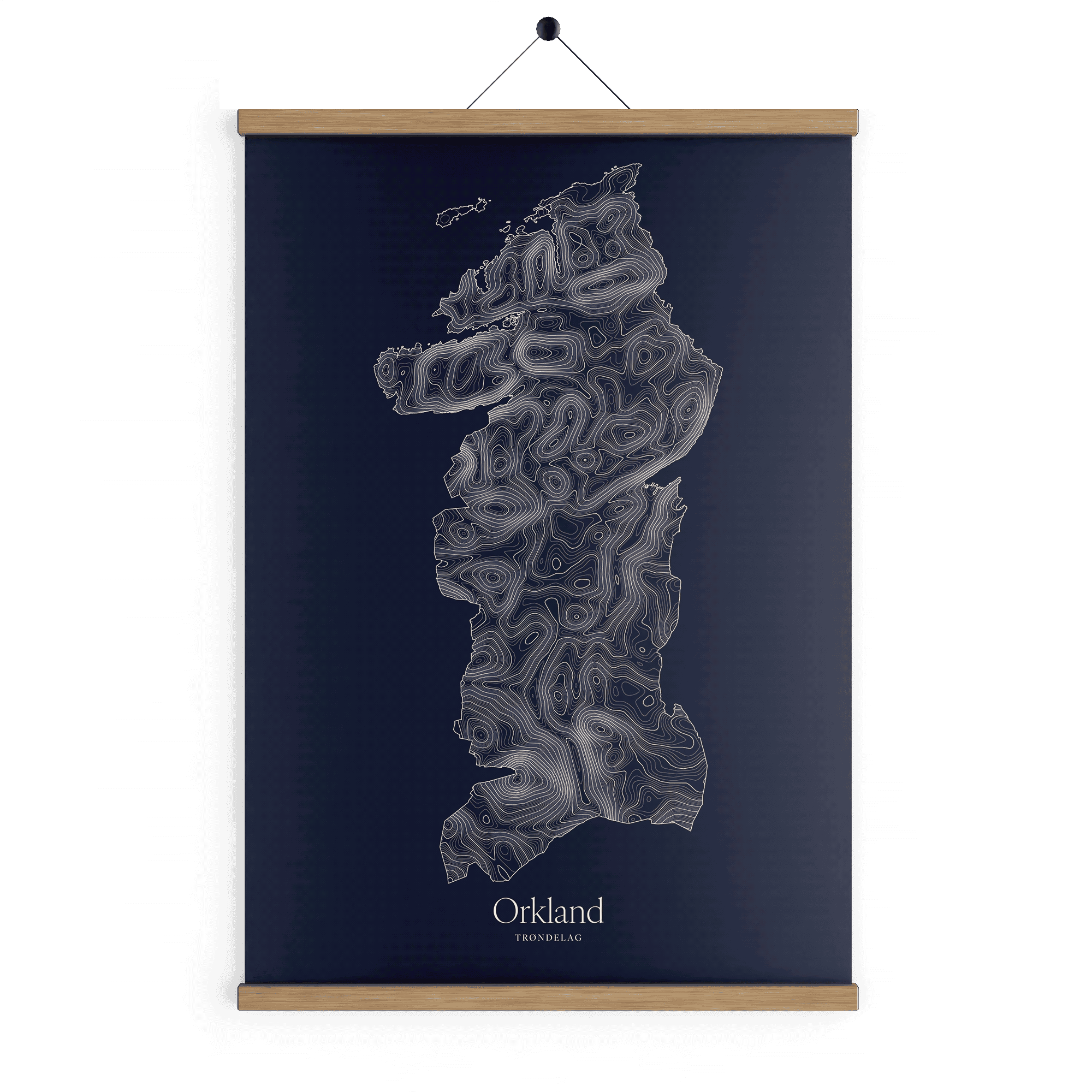 Orkland kotekart - Vinternatt