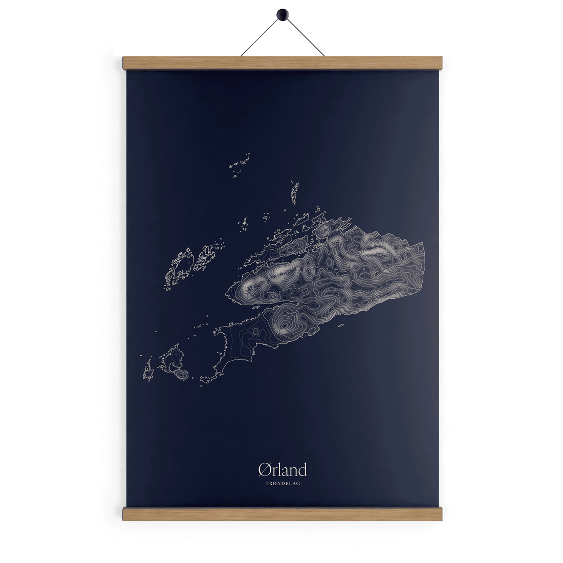 Ørland kotekart - Vinternatt
