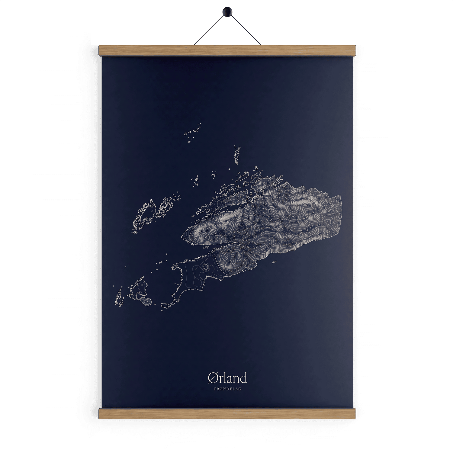 Ørland kotekart - Vinternatt