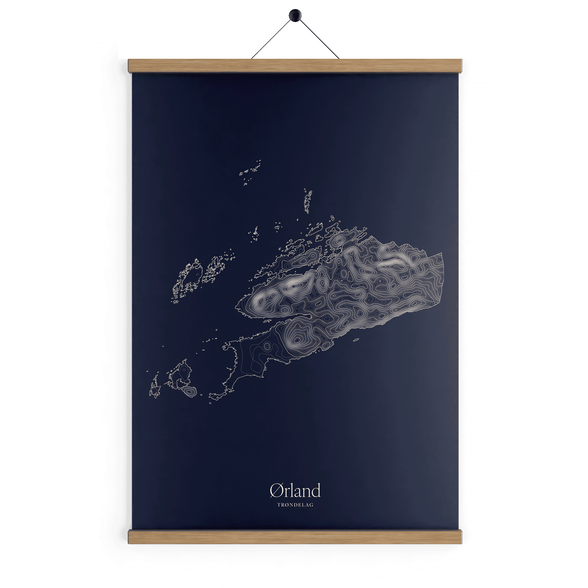 Ørland kotekart - Vinternatt