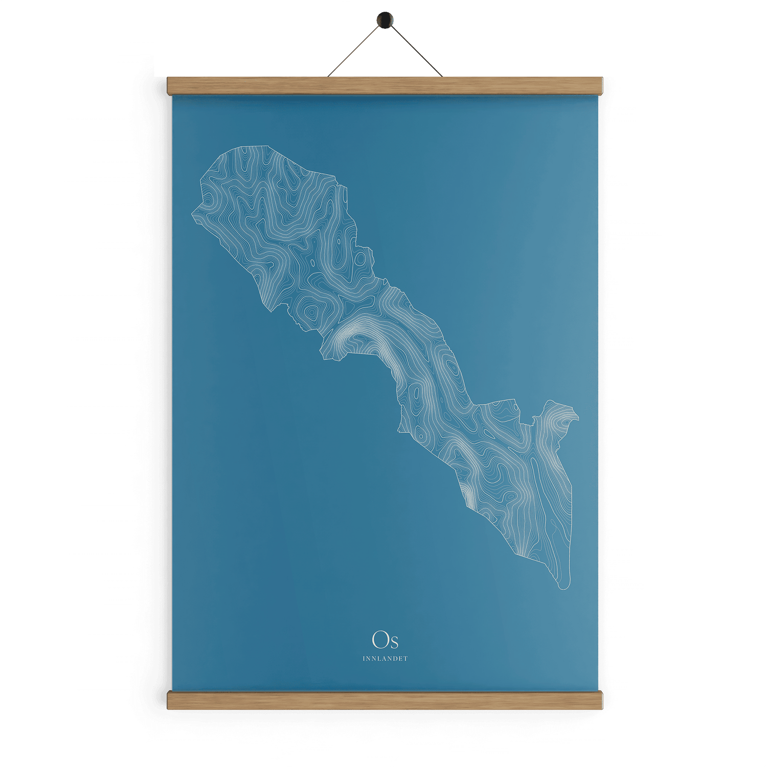 Os kotekart - Himmelblå