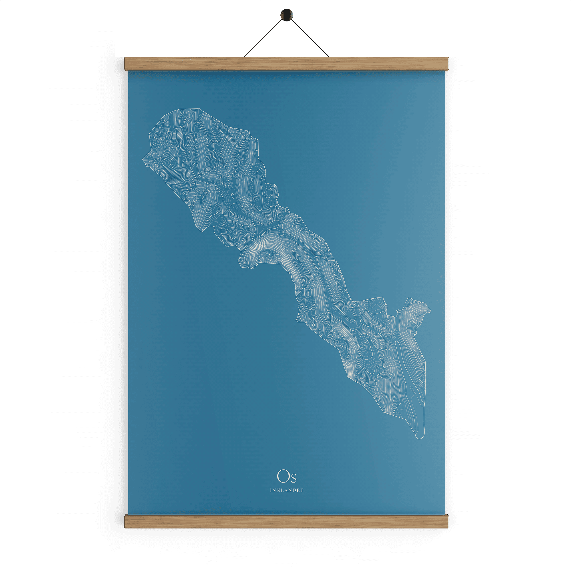 Os kotekart - Himmelblå
