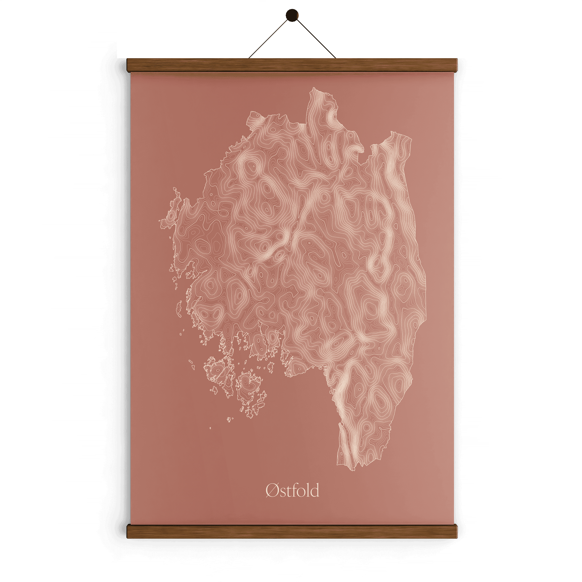Østfold - Rustrød