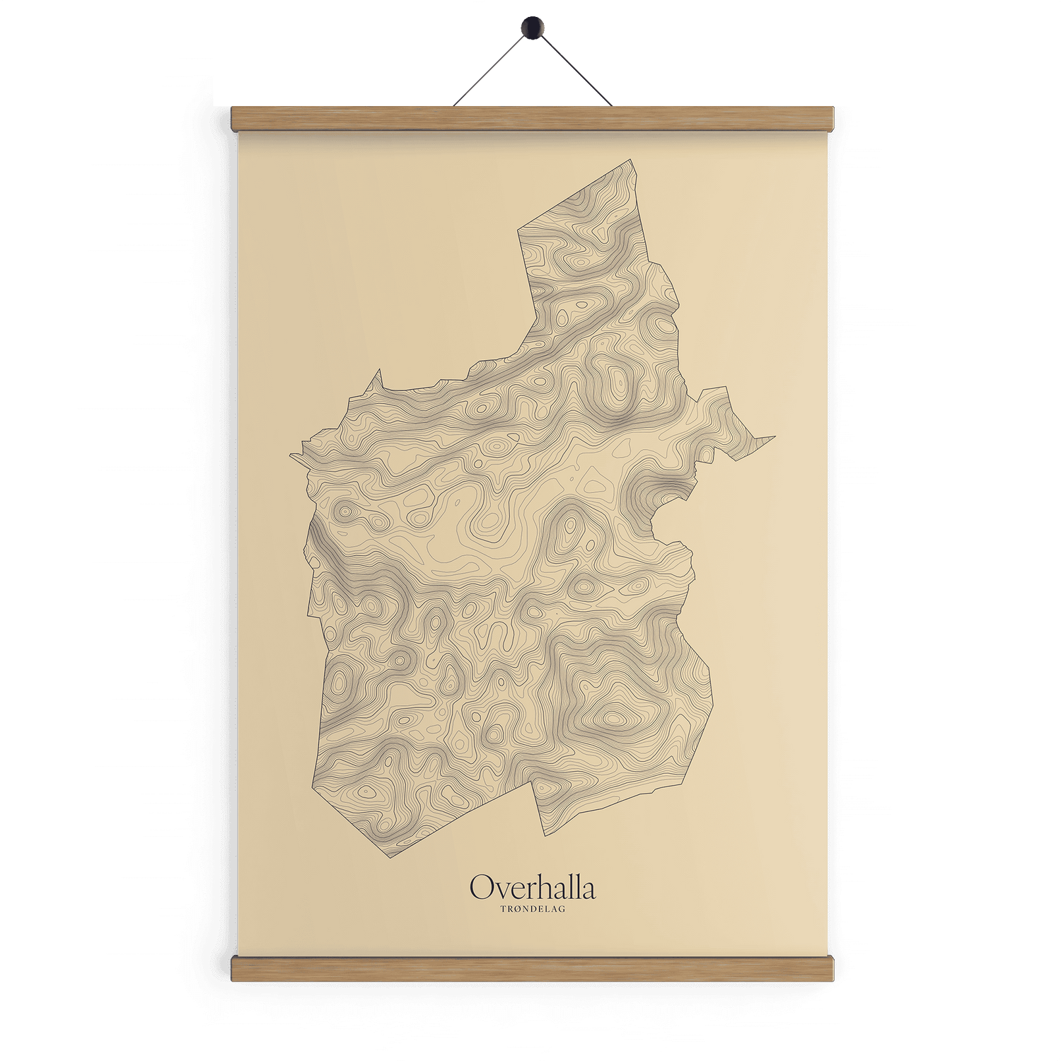 Overhalla kotekart - Sandstein