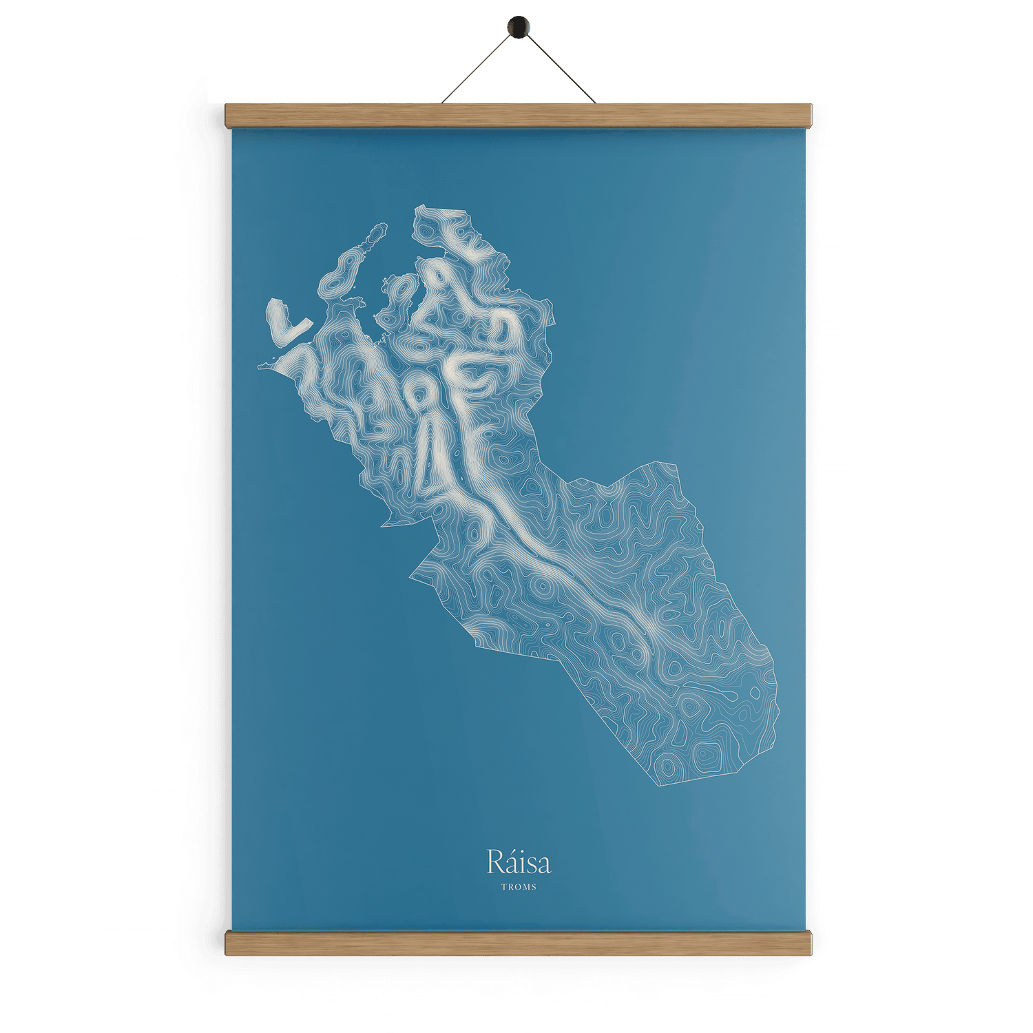 Ráisa kotekart - Himmelblå