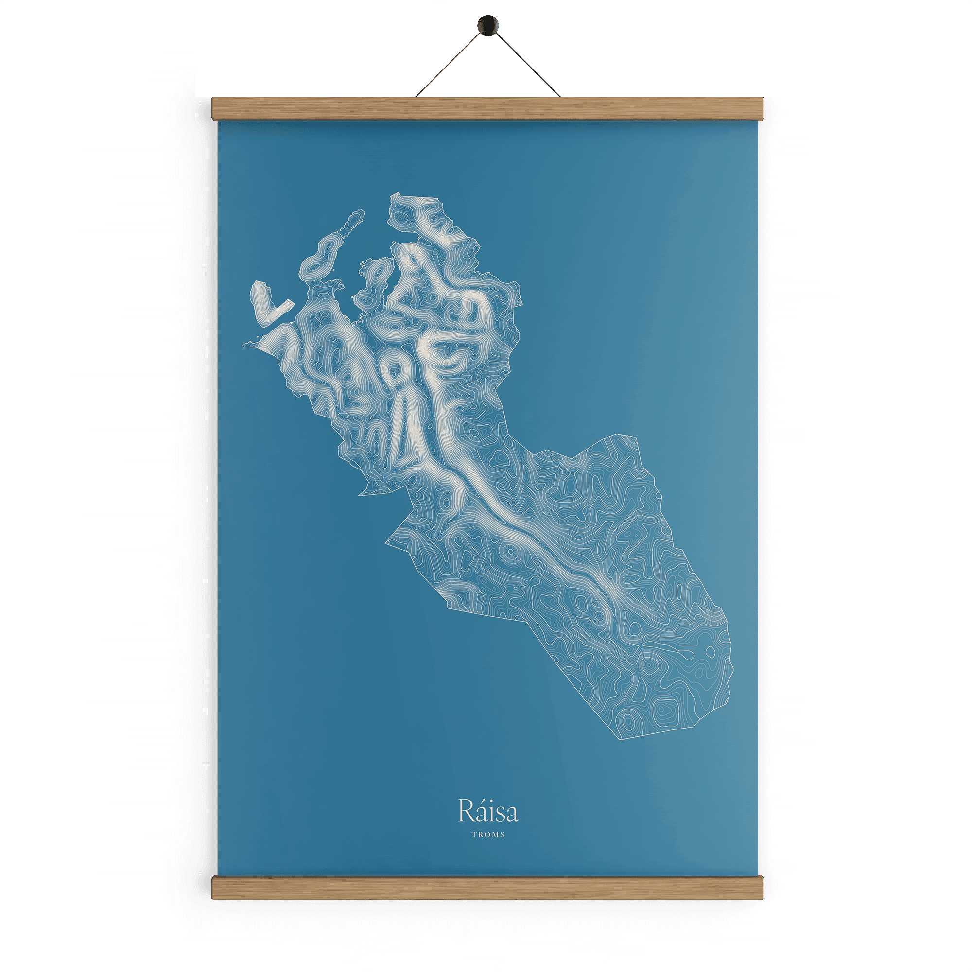 Ráisa kotekart - Himmelblå