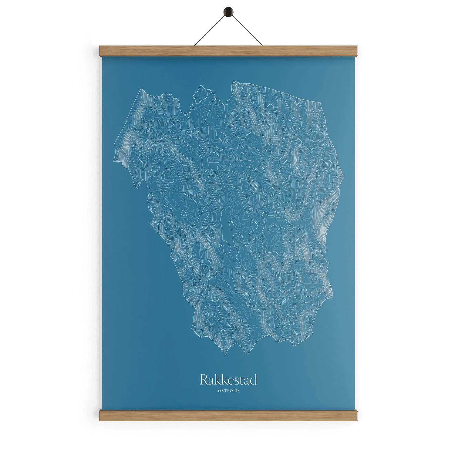 Rakkestad kotekart - Himmelblå