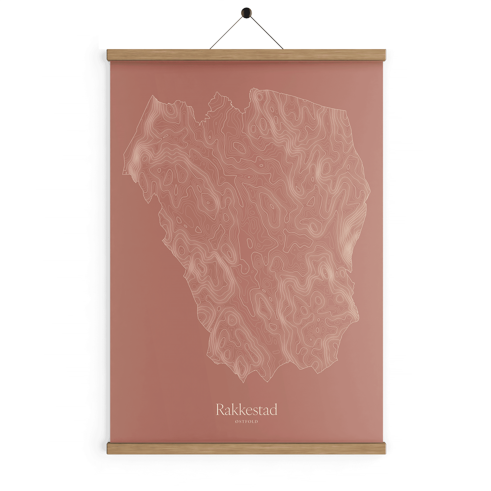 Rakkestad kotekart - Rustrød